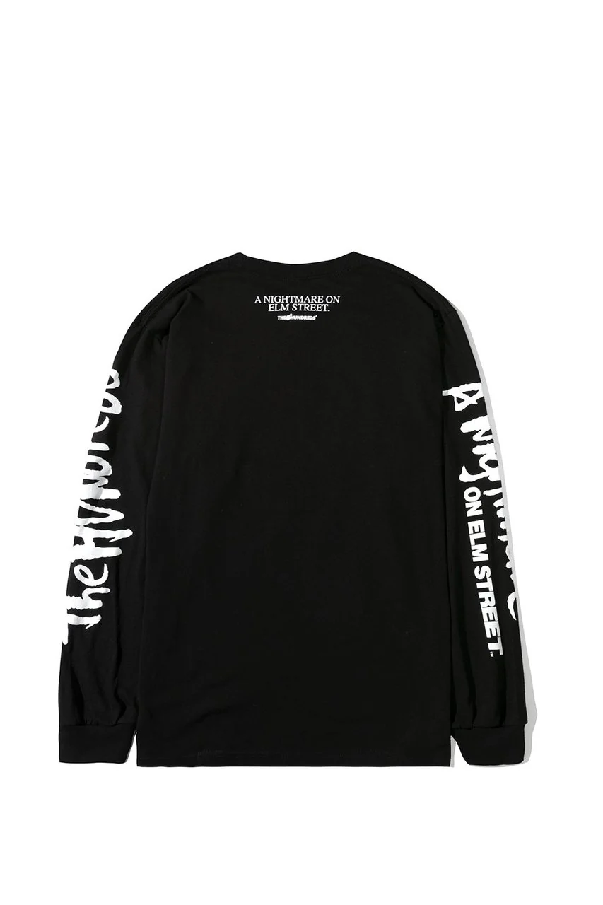 The Hundreds Freddy Long Sleeve in Black - Image 2