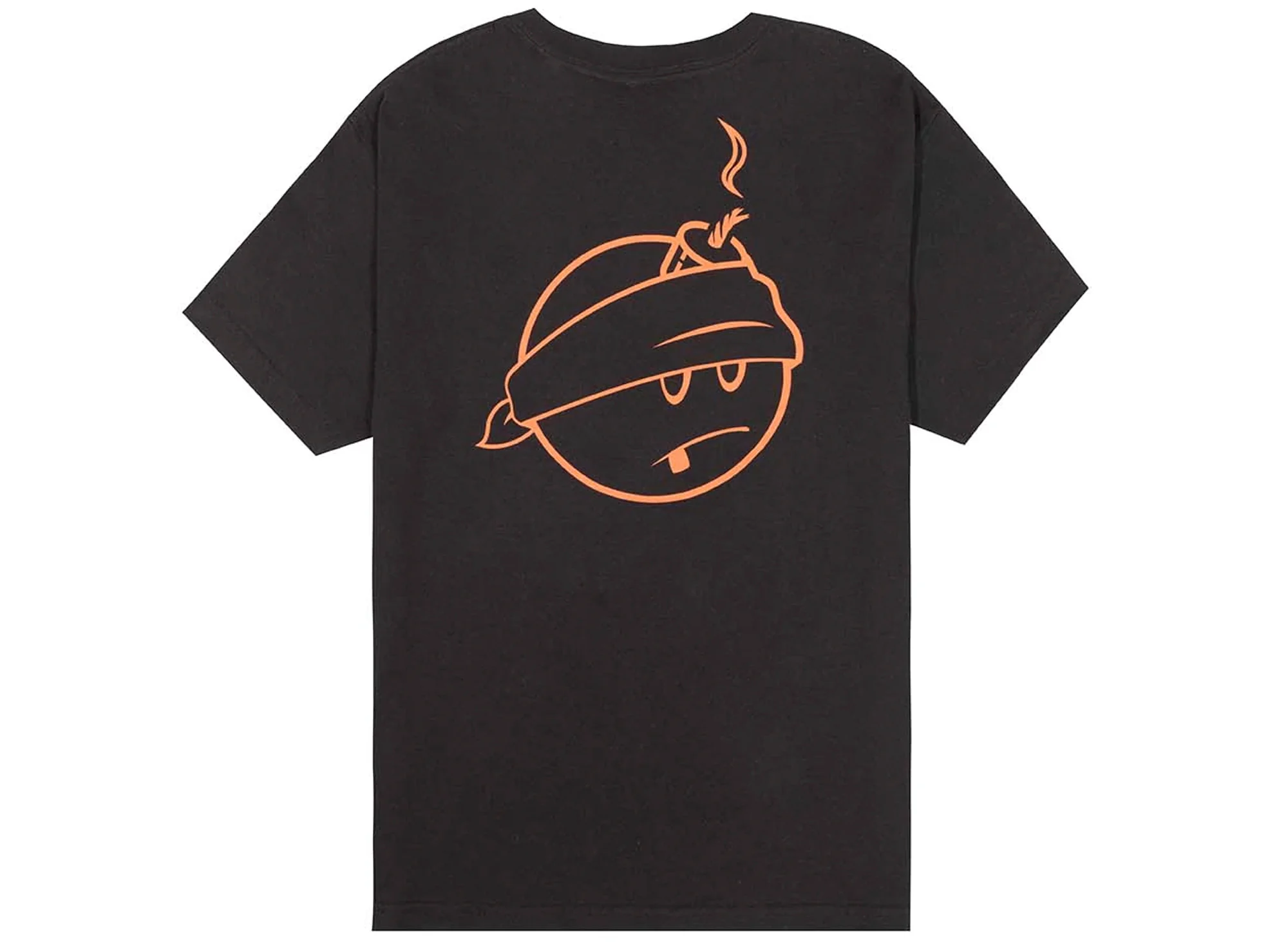 The Hundreds Simple Badam Tee in Black - Image 2