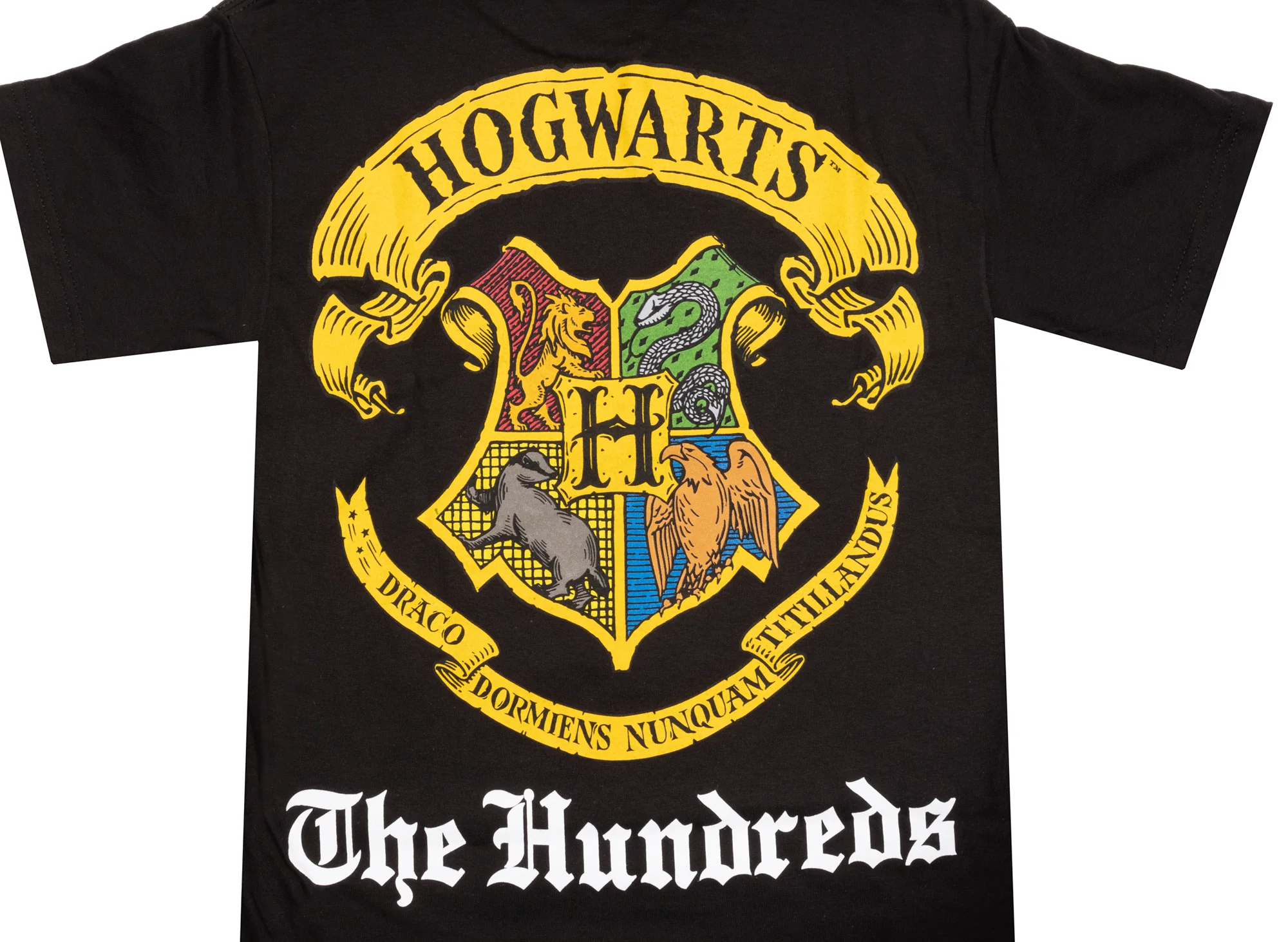 The Hundreds x Harry Potter Hogwarts Tee in Black - Image 2