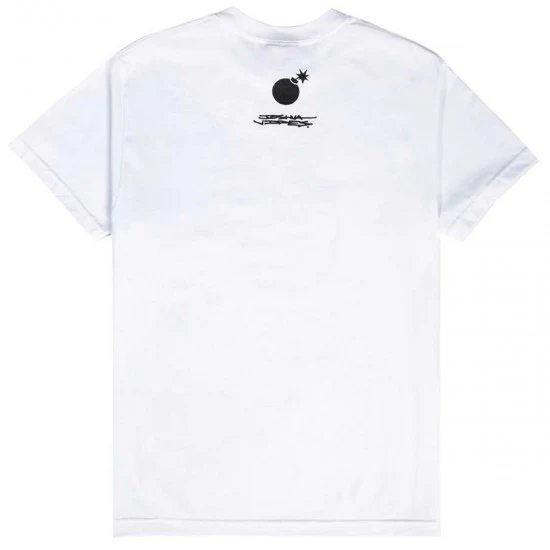The Hundreds x Joshua Vides Adam Bomb T-Shirt in White - Image 2