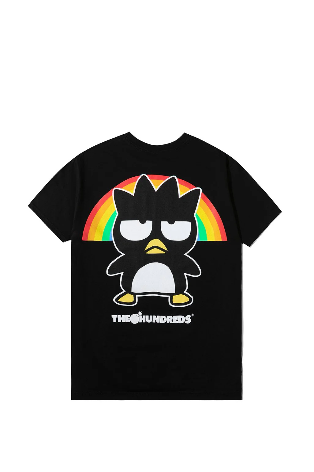 The Hundreds x Sanrio Badtz-Maru T-Shirt in Black - Image 2