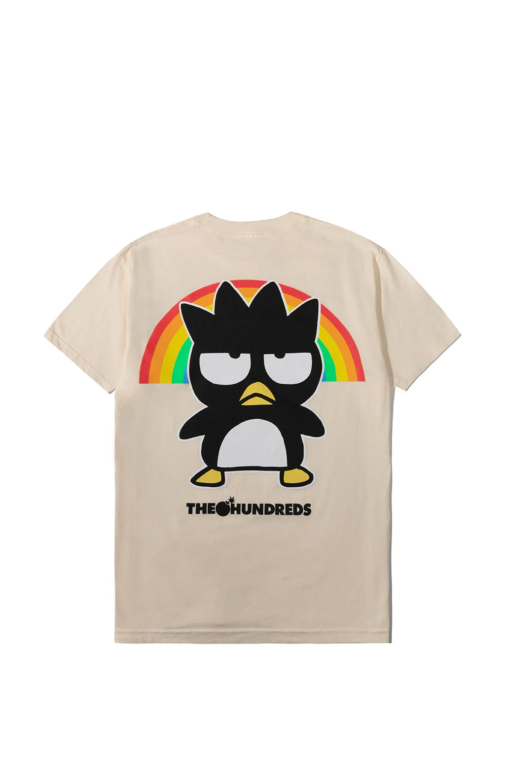 The Hundreds x Sanrio Badtz-Maru T-Shirt in Cream - Image 2