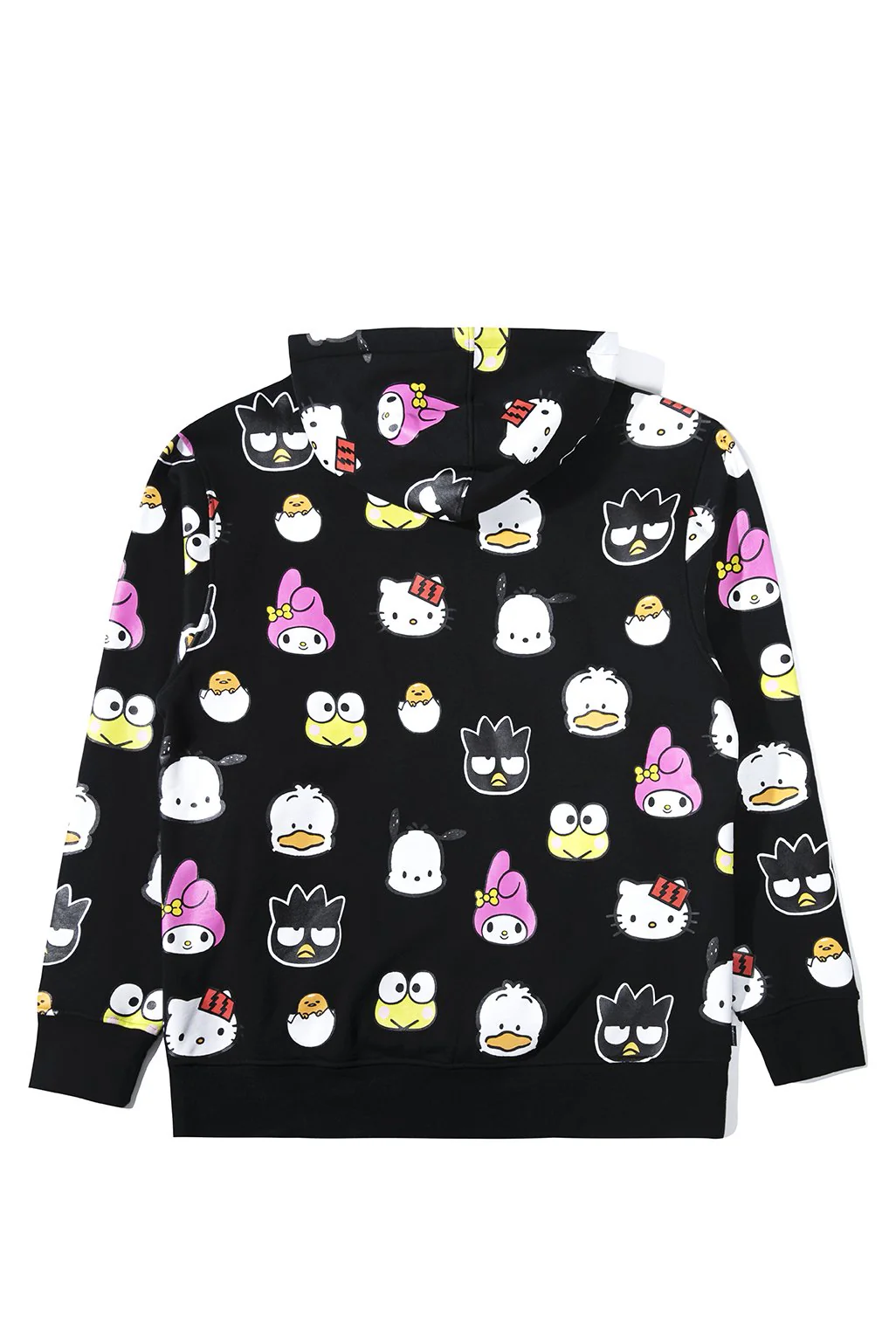 The Hundreds x Sanrio Heads Pullover Hoodie in Black - Image 2