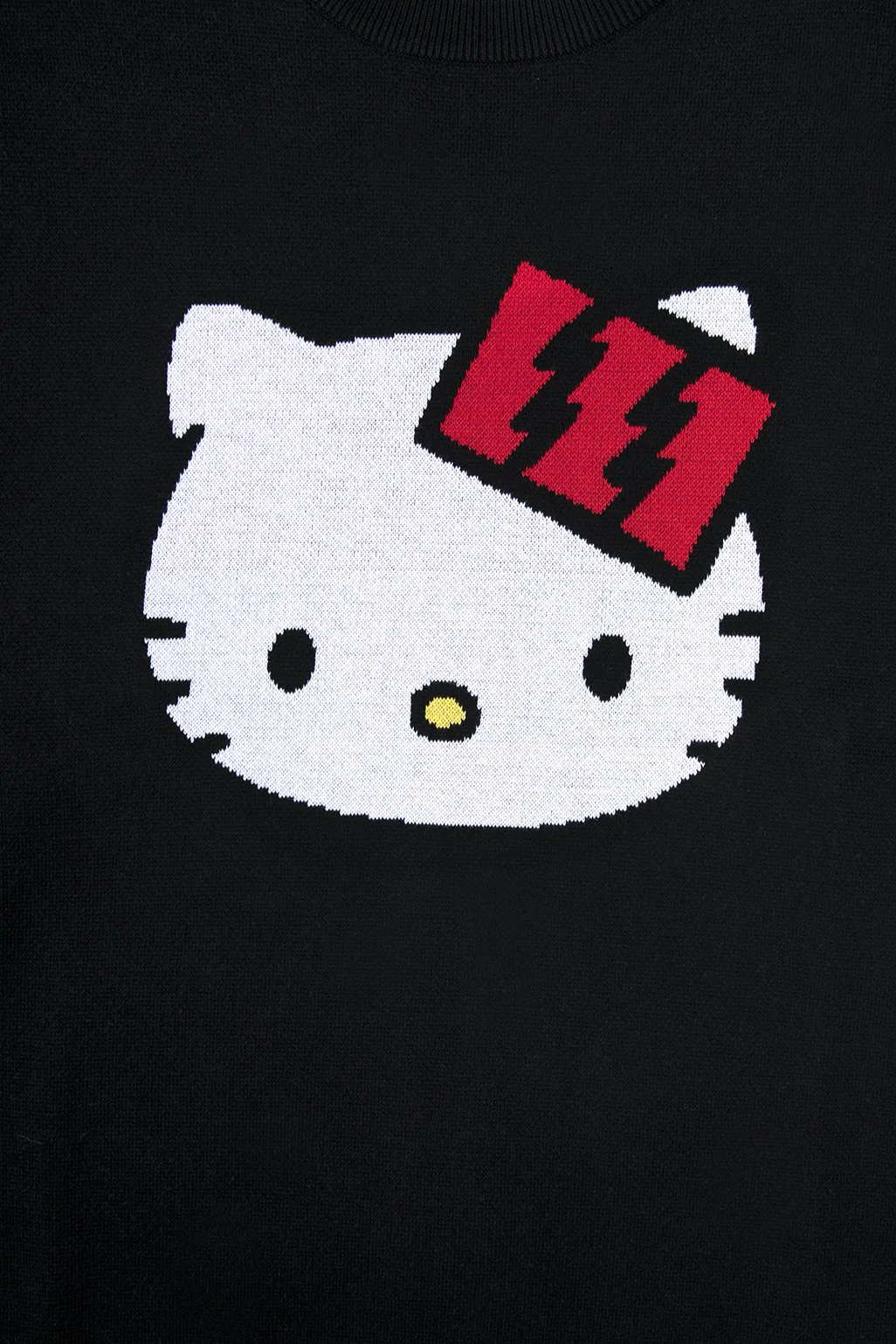 The Hundreds x Sanrio Hello Kitty Sweater in Black - Image 2