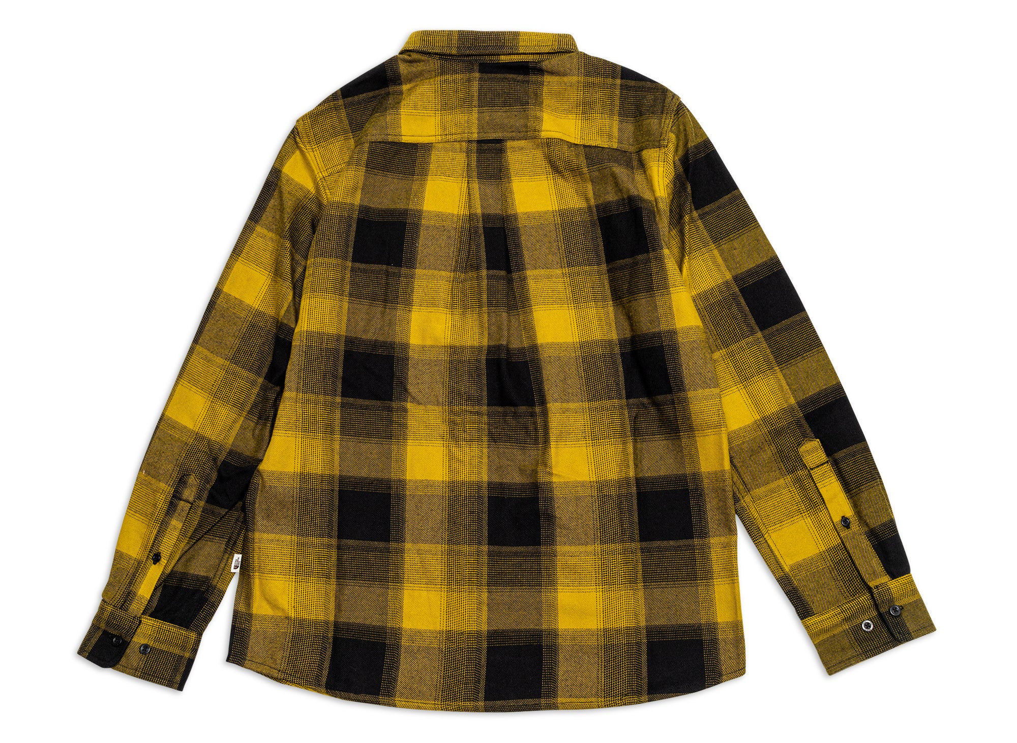 The North Face Arroyo Flannel Shirt in Plaid Deep Dijon Yellow - Image 2