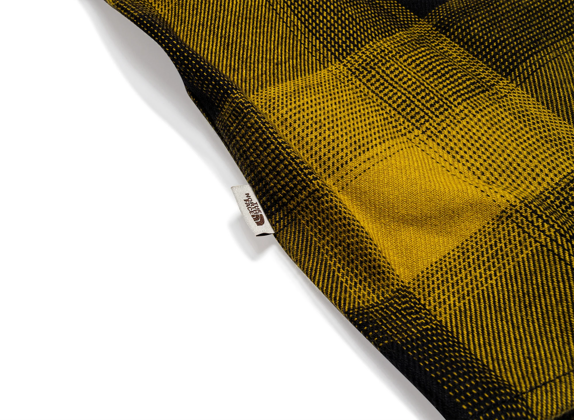 The North Face Arroyo Flannel Shirt in Plaid Deep Dijon Yellow - Image 3