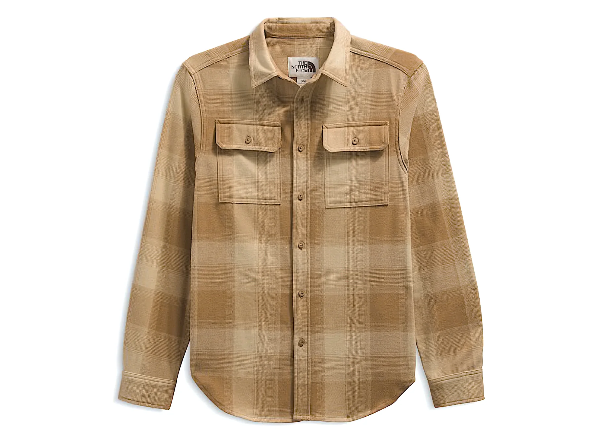 The North Face Arroyo Flannel Shirt in Plaid Utility Brown - Image 5