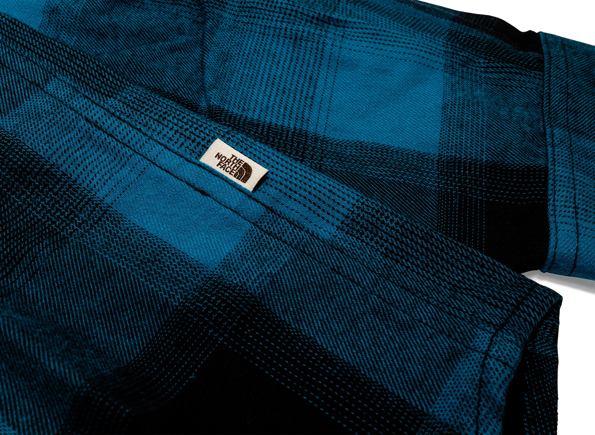 The North Face Arroyo Lightweight Flannel Shirt in Plaid Blue - Image 2