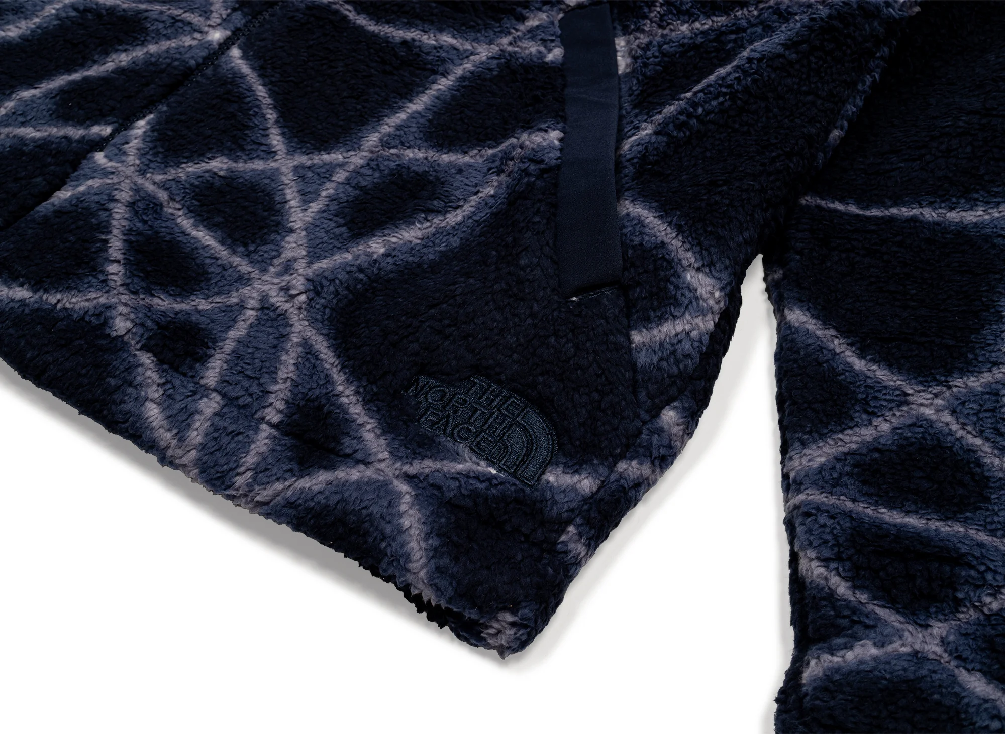 The North Face Cabin Fleece Full Zip in Summit Navy - Image 2