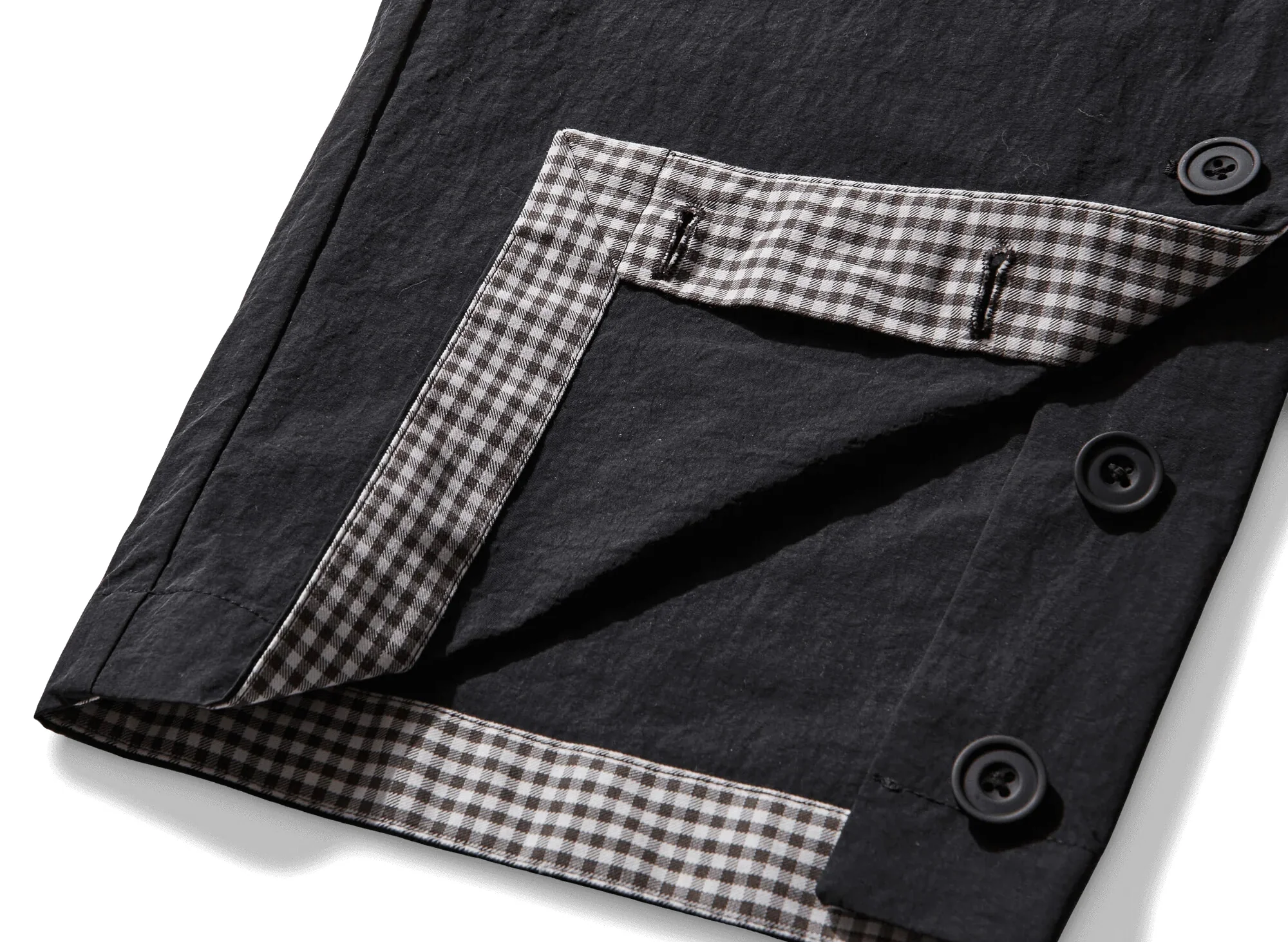 Umbro Antique Nylon Pants in Carbon Black - Image 4