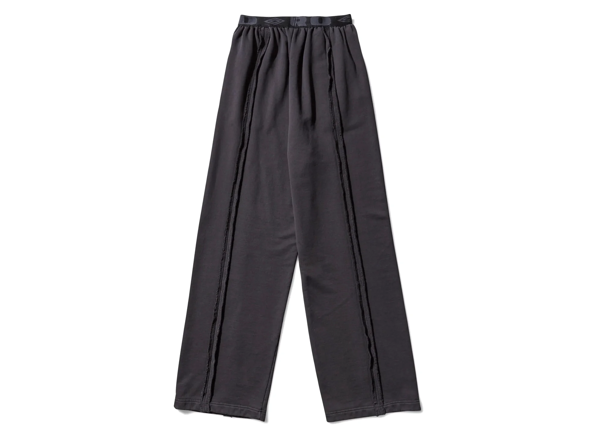 Umbro Bench Sweat Pants in Strong Wash Black - Image 2