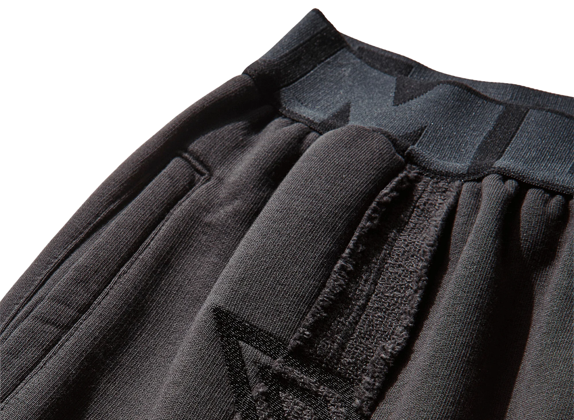 Umbro Bench Sweat Pants in Strong Wash Black - Image 4