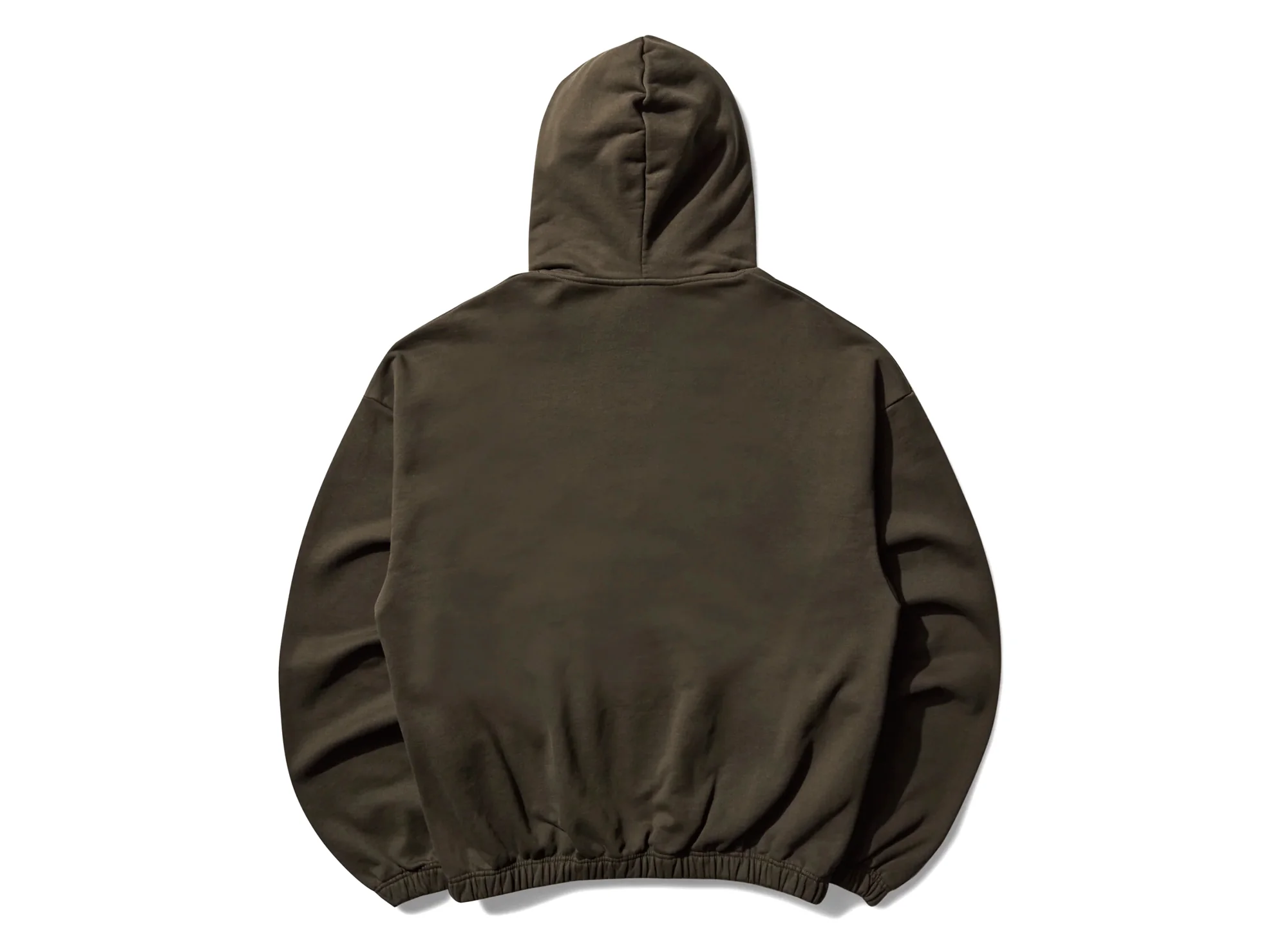 Umbro Og Logo Mask Hoodie in Dark Olive - Image 2