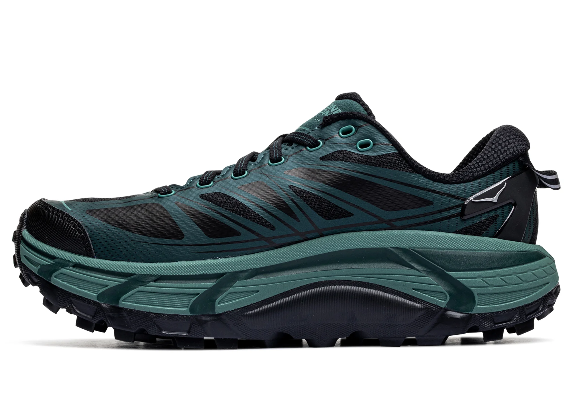Unisex Hoka Mafate Speed 2 in Black / Bay Leaf - Image 3