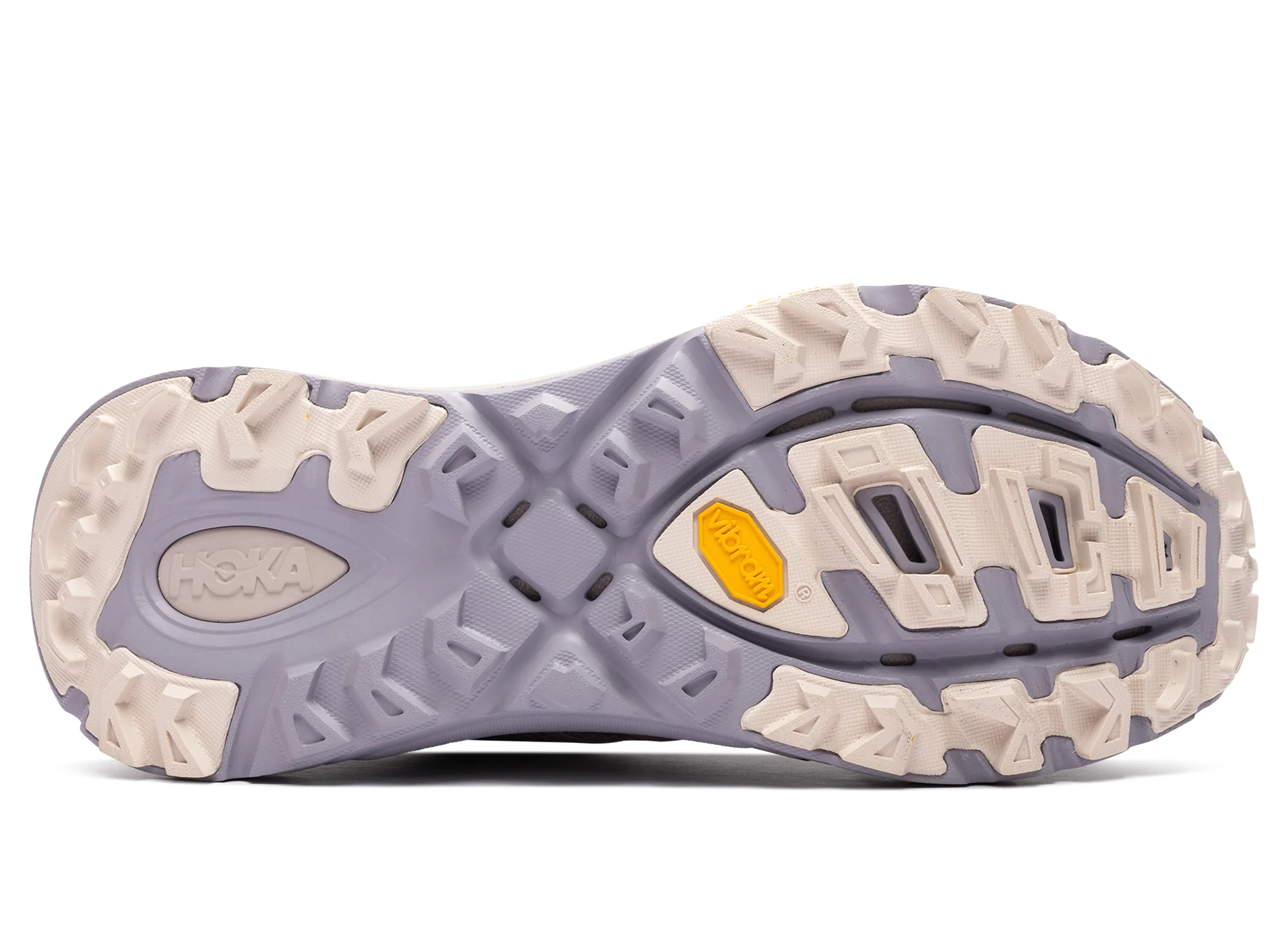 Unisex Hoka Mafate Three2 Wordmark 'Putty / Foggy Grey' - Image 5