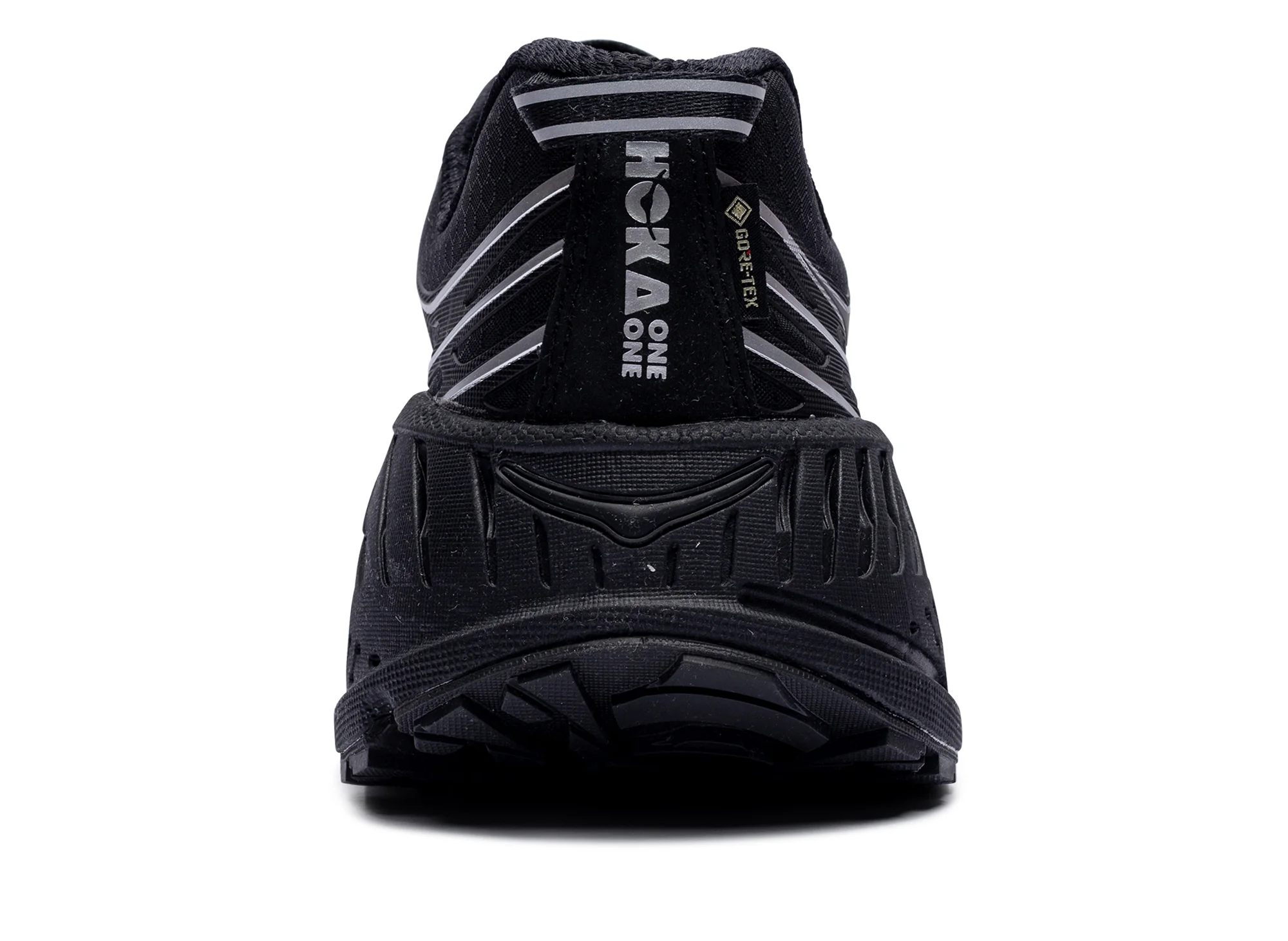 Unisex Hoka Stinson EVO GTX in Black / Silver - Image 2