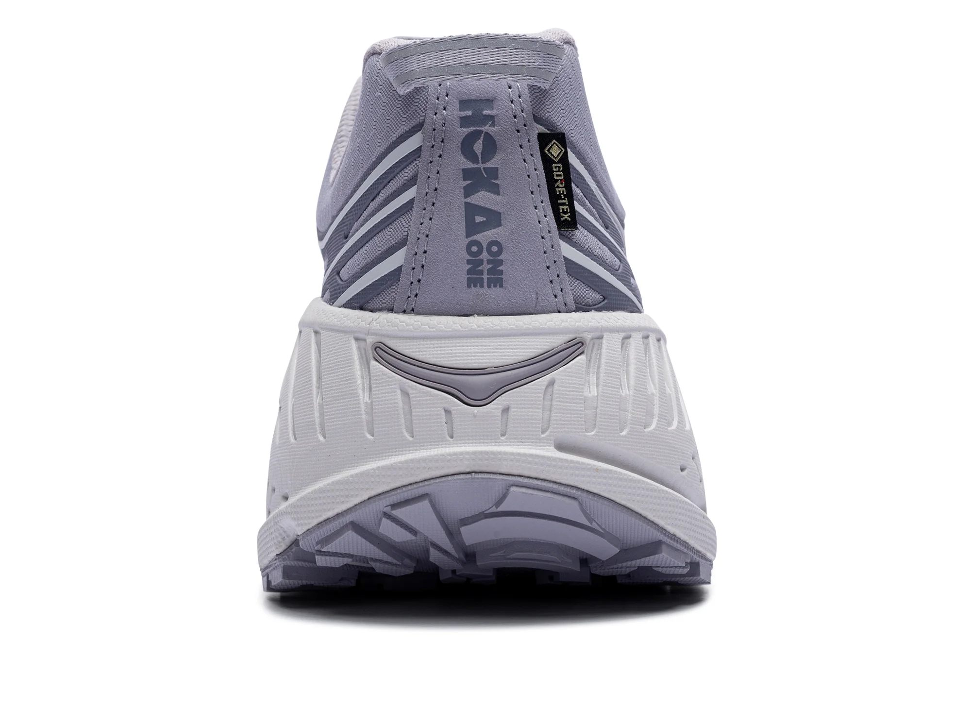 Unisex Hoka Stinson EVO GTX in Foggy Grey / Cosmic Grey - Image 2