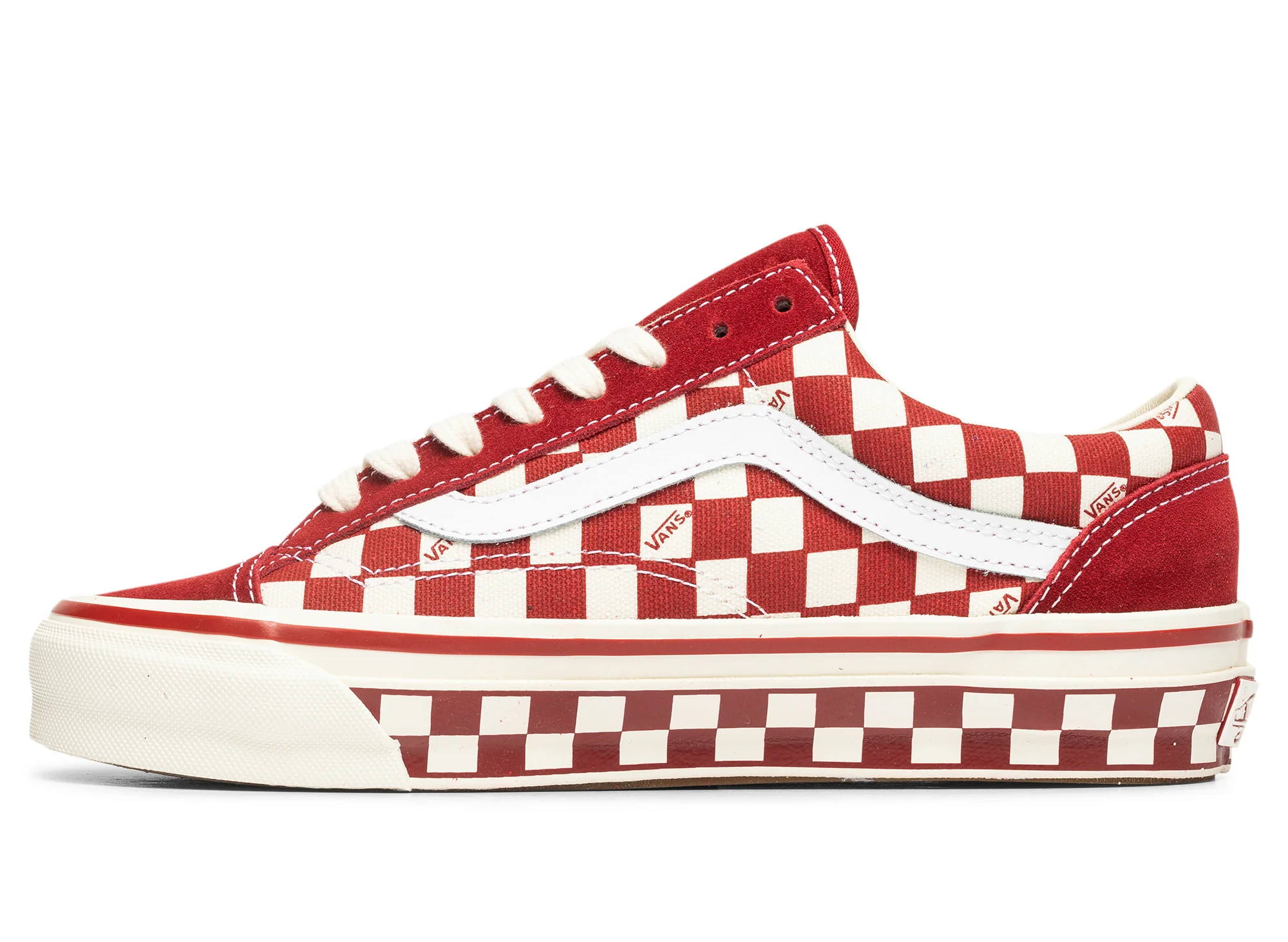 Unisex Vans Old Skool 36 BMX in Red - Image 3