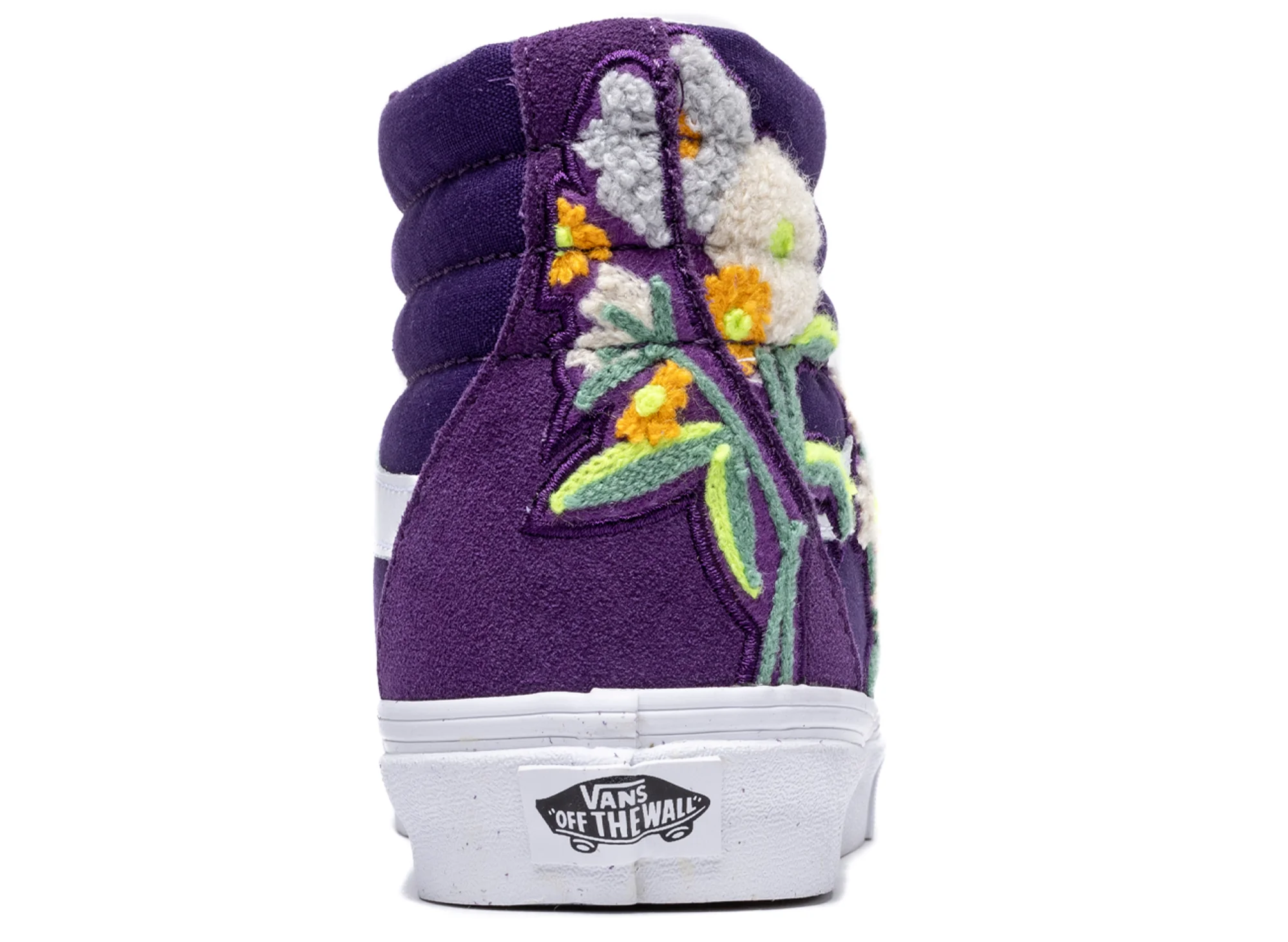 Unisex Vans Sk8 Hi Floral - Image 2