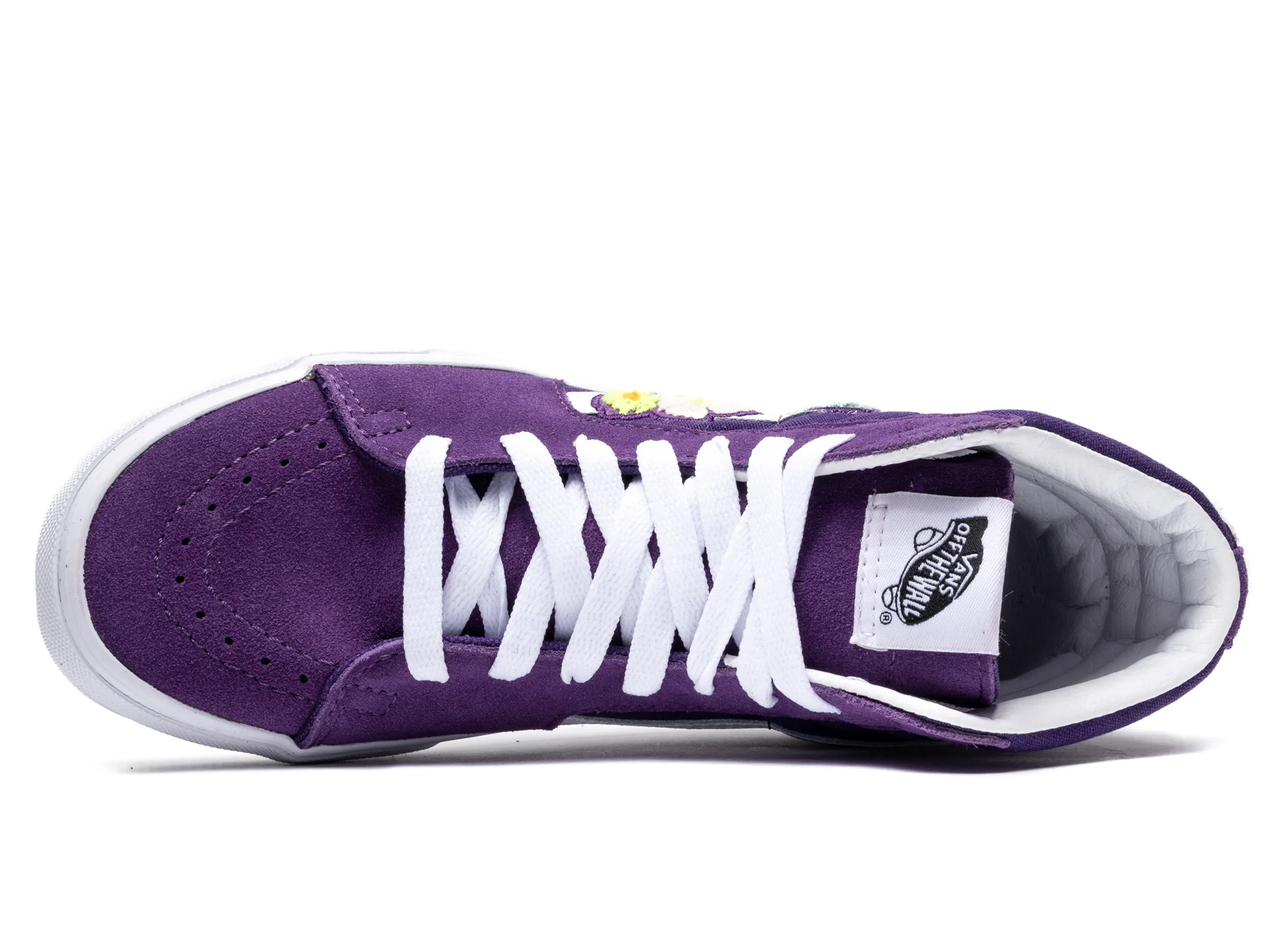 Unisex Vans Sk8 Hi Floral - Image 4