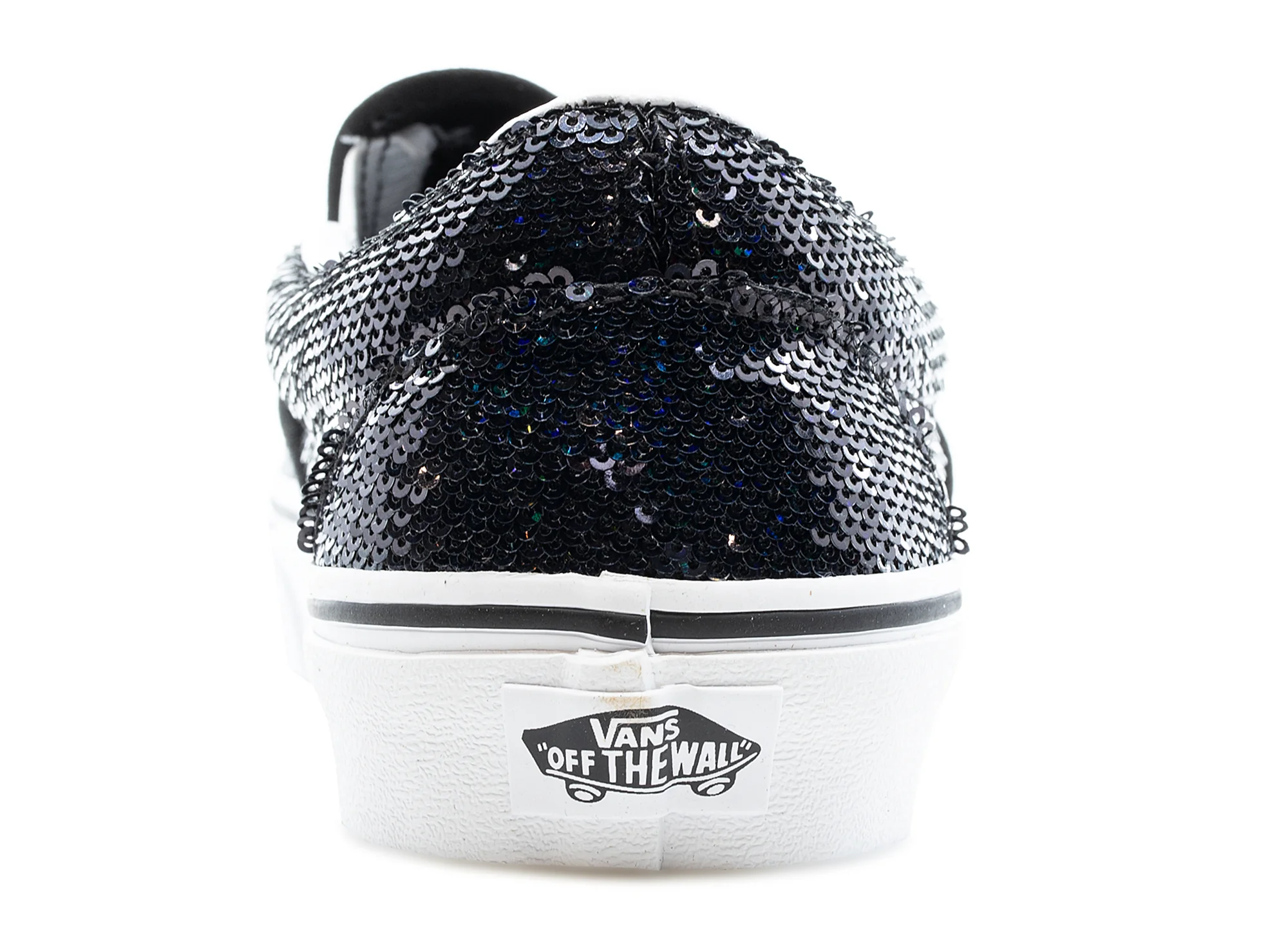 Women's Vans Classic Slip On 'Micro Sequins' - Image 2