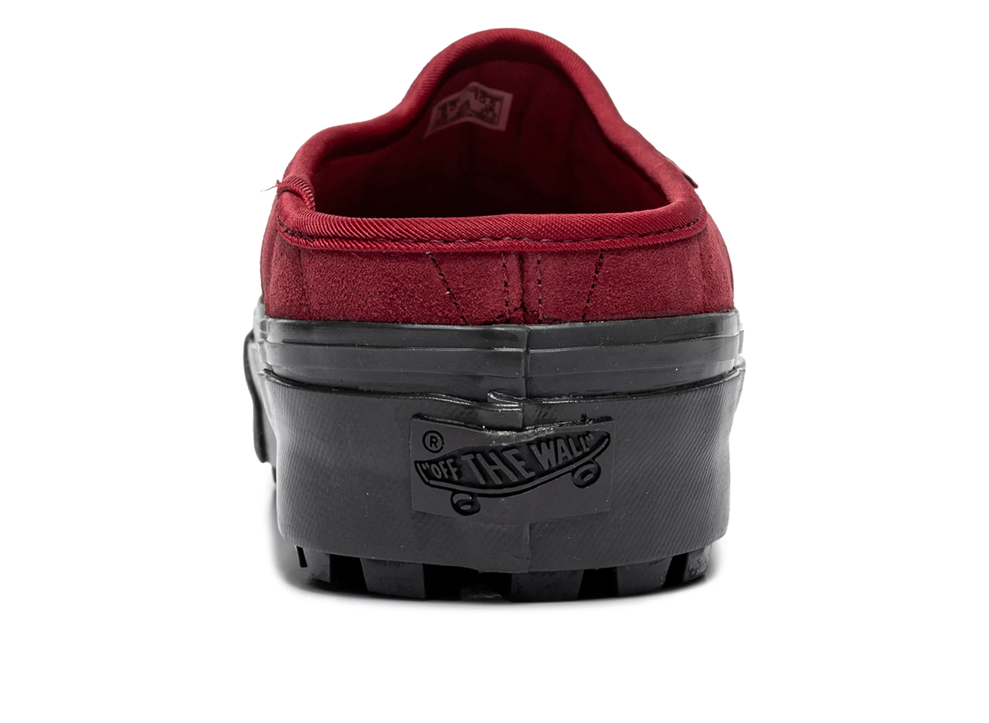 Vans LX Mule Style 17 in Suede Bordeaux - Image 2