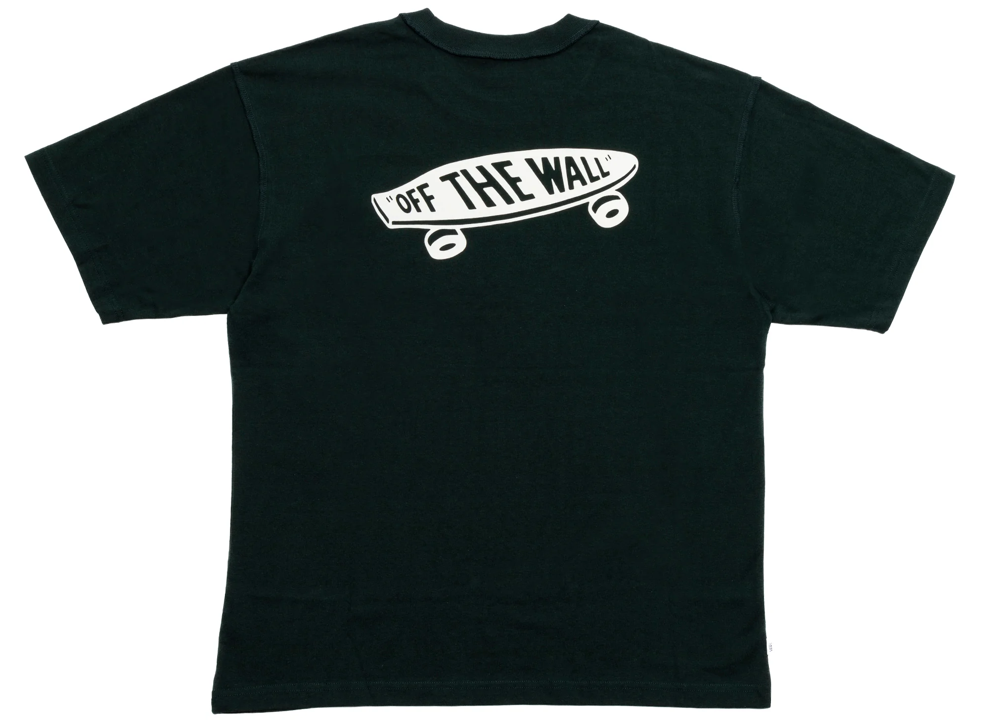 Vans LX Original Salton S/S Tee in Dark Green - Image 2