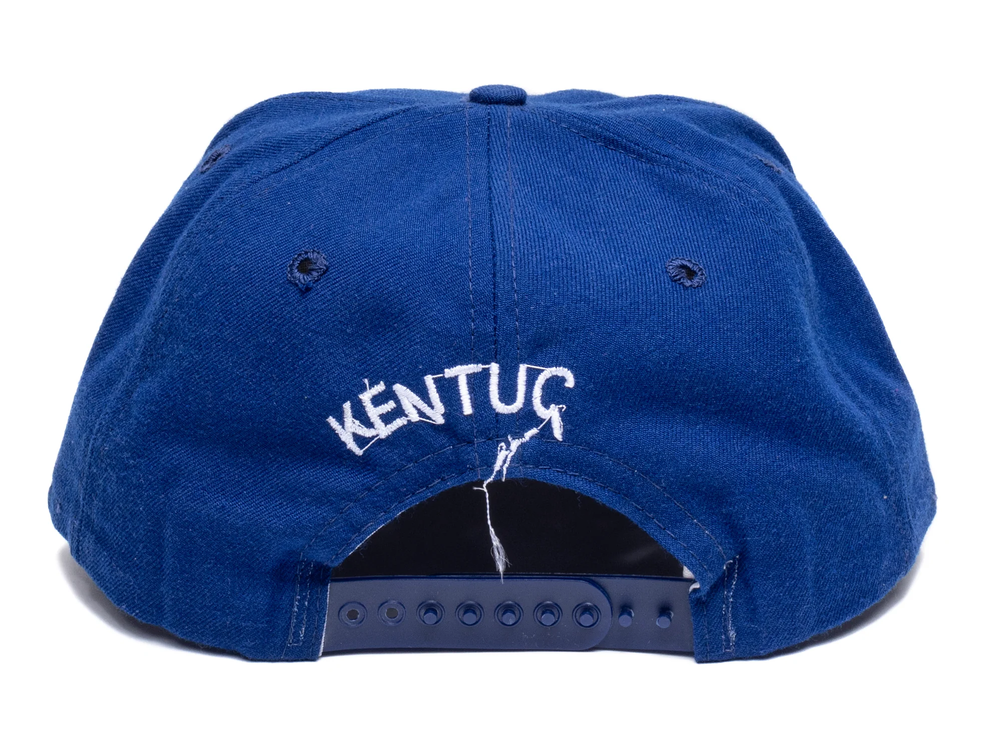 Vintage Embroidered Kentucky K Spellout Snapback Hat - Image 5