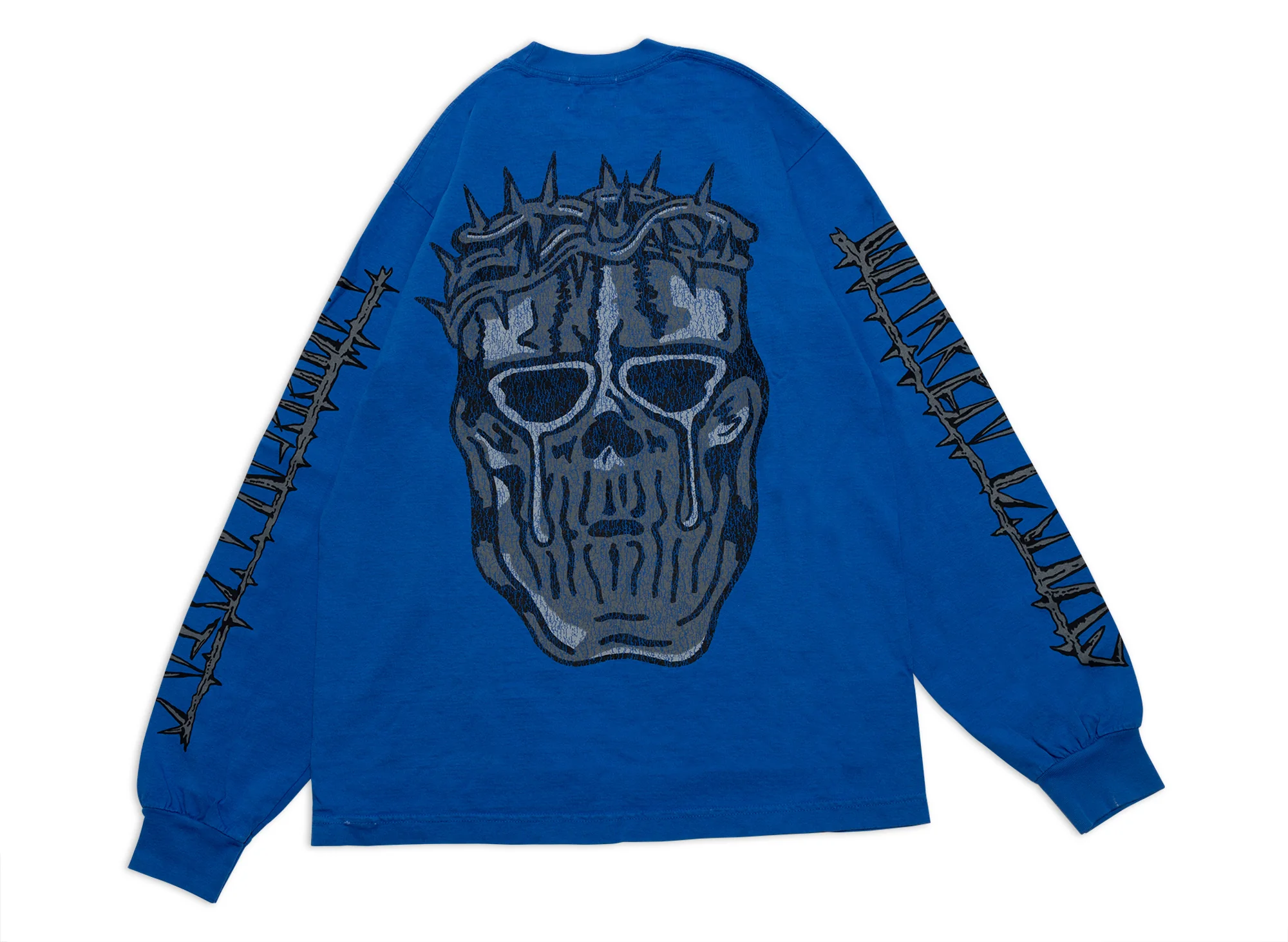 Warren Lotas Bridge of Thorns Longsleeve in Blue - Image 3
