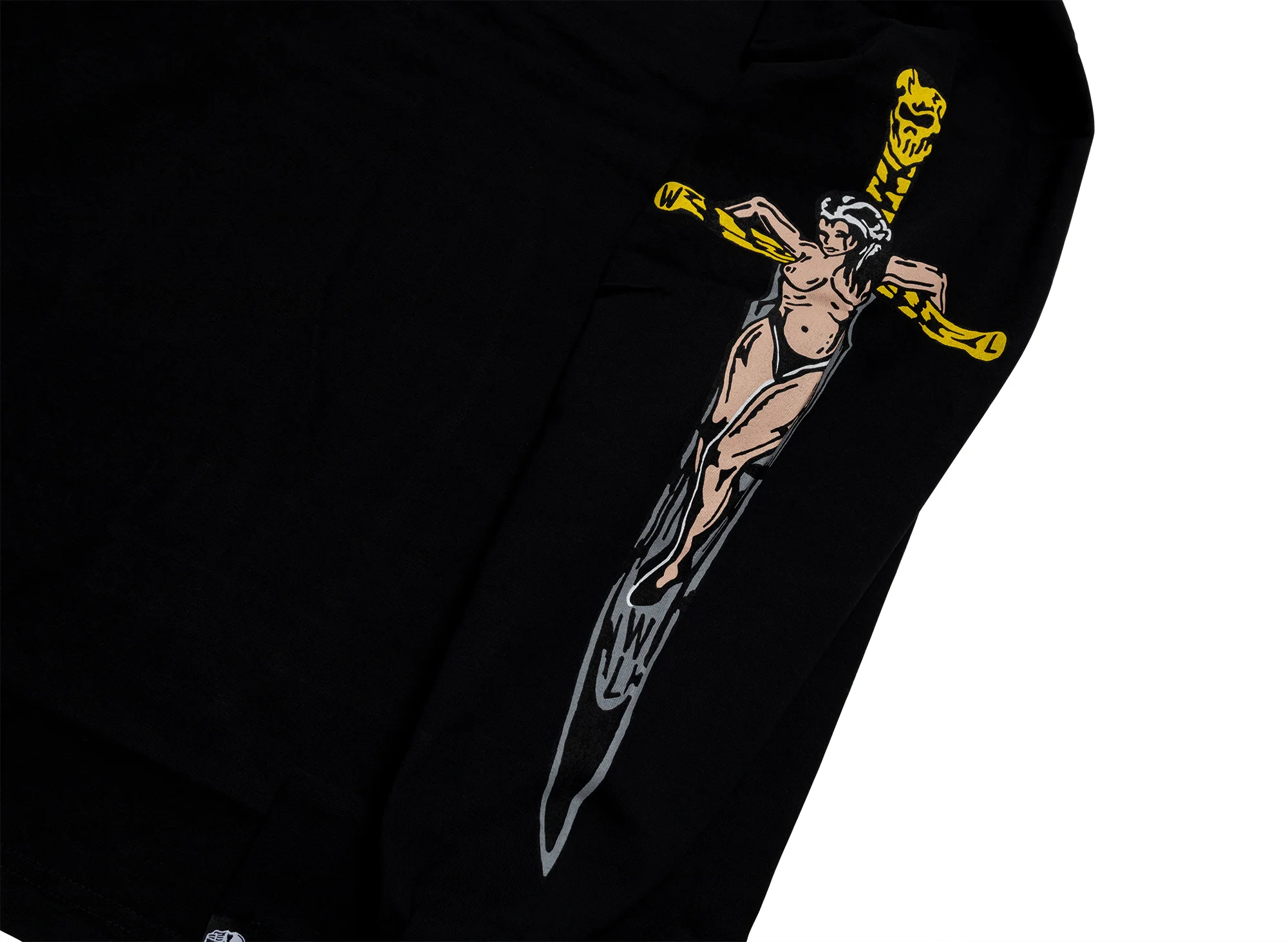 Warren Lotas Crucifixion Longsleeve in Black - Image 2