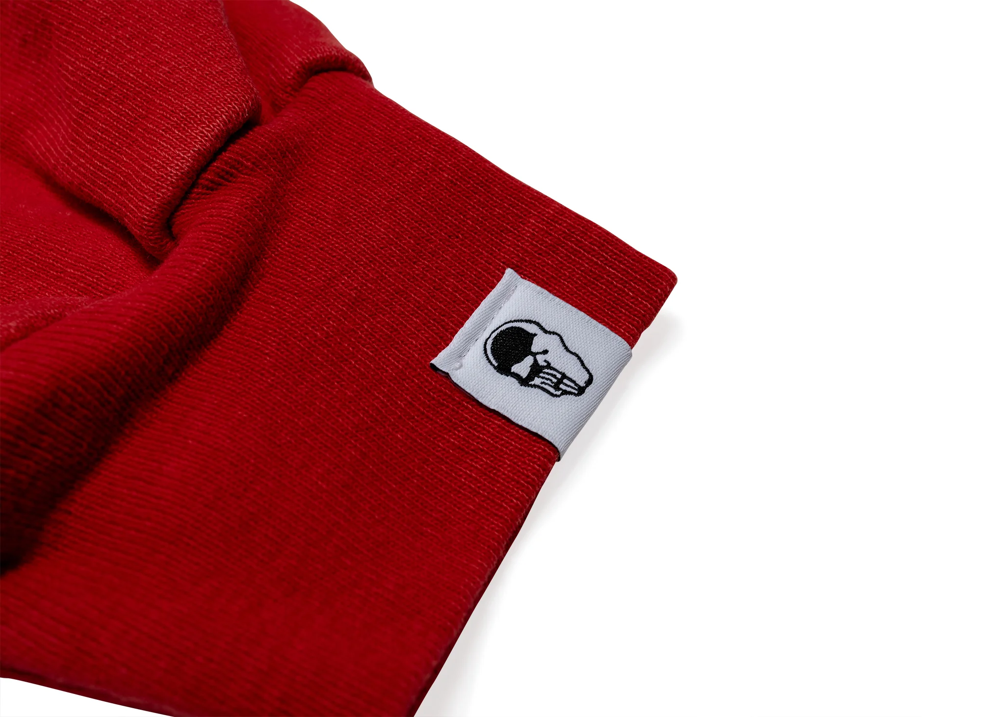 Warren Lotas Flaming Skull Crewneck in Ferrari Red - Image 2