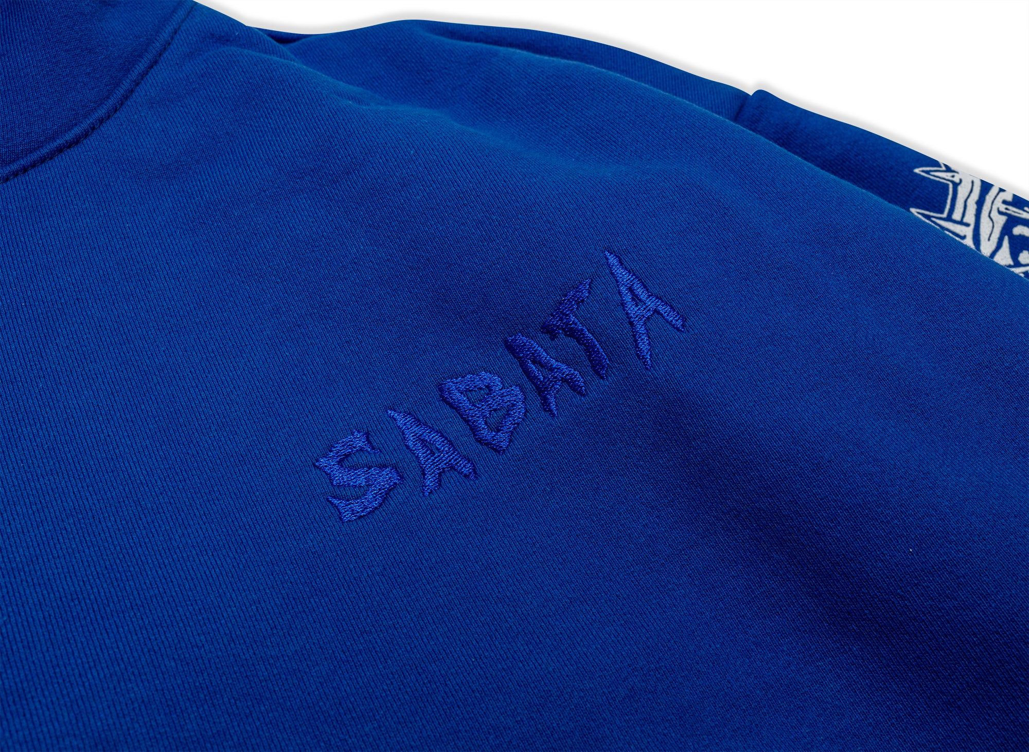 Warren Lotas Sabata Hoodie 2.0 Royal Blue - Image 3