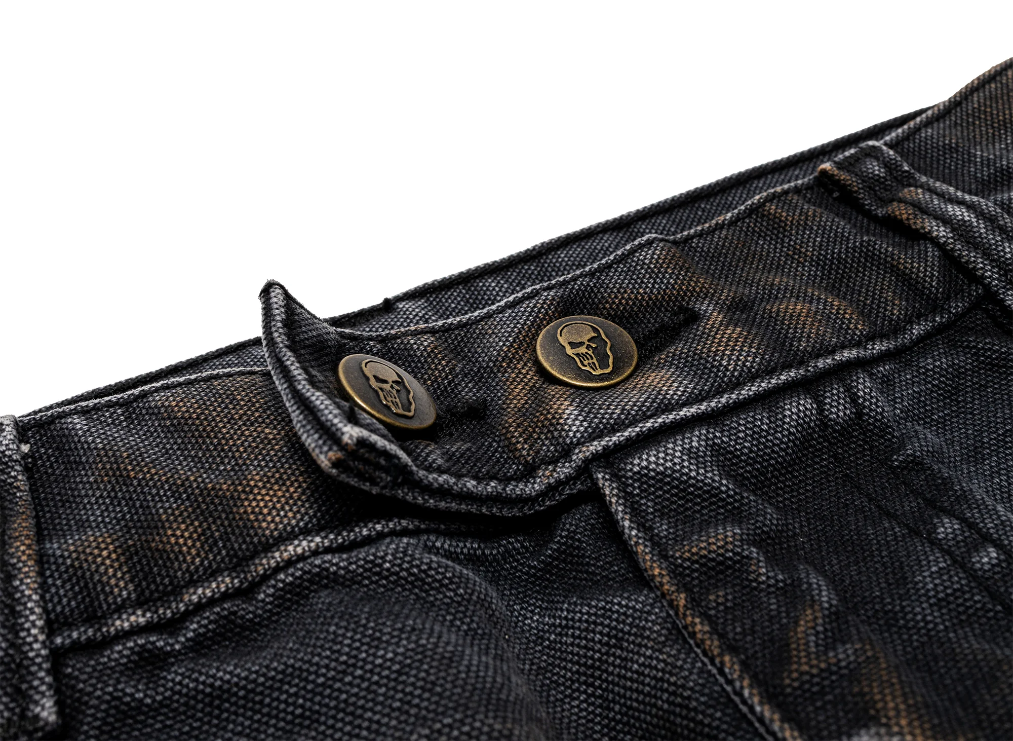 Warren Lotas Stained Biker Pants - Image 3