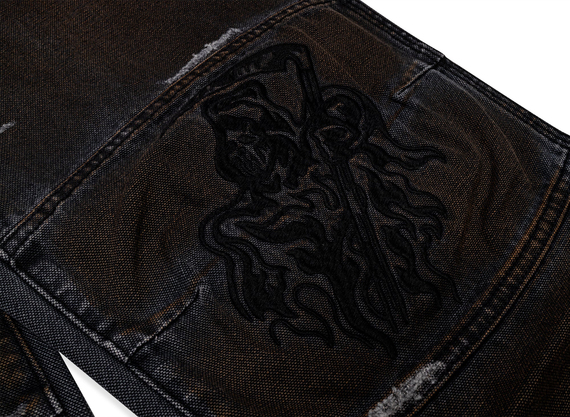 Warren Lotas Stained Biker Pants - Image 5