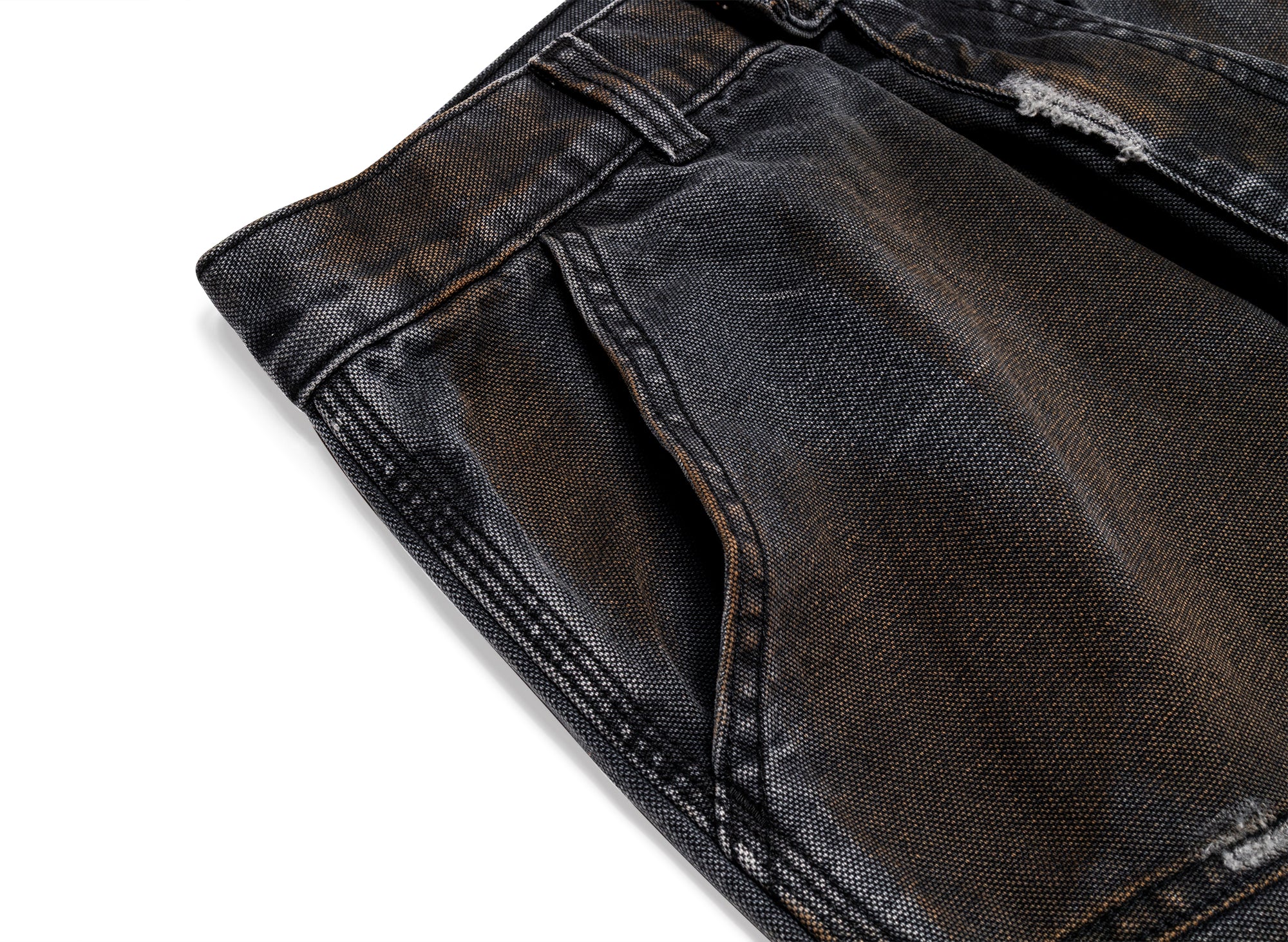 Warren Lotas Stained Biker Pants - Image 7