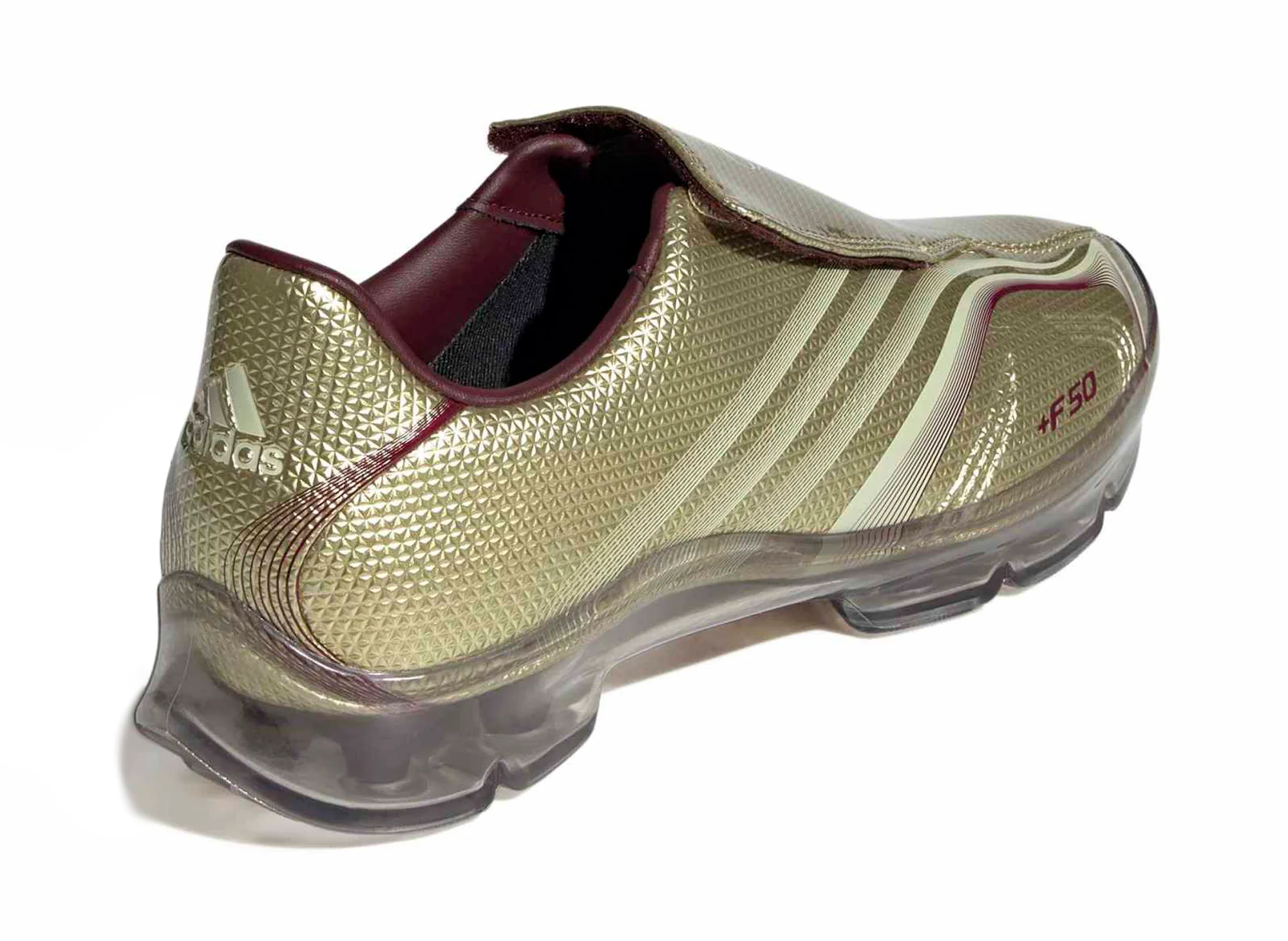 Women's Adidas F50 Adiframe in Gold Metallic - Image 2