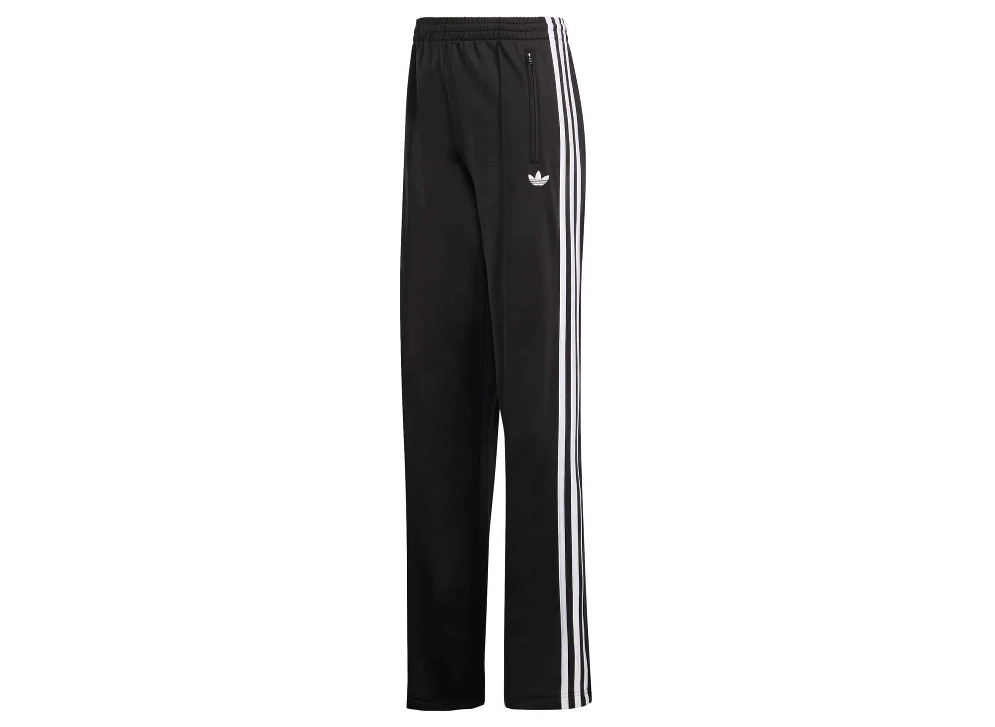 Women's Adidas Firebird Loose Track Pants in Black / White