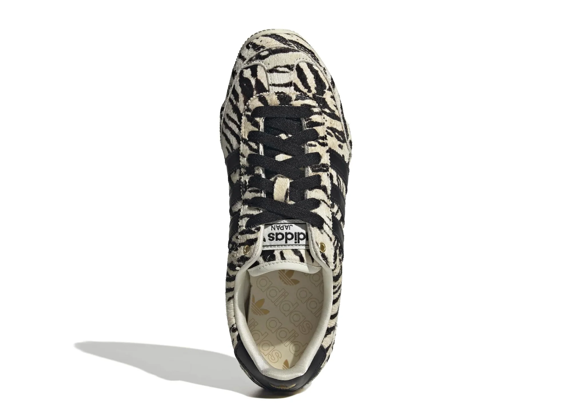 Women's Adidas Japan in Off White / Core Black - Image 4