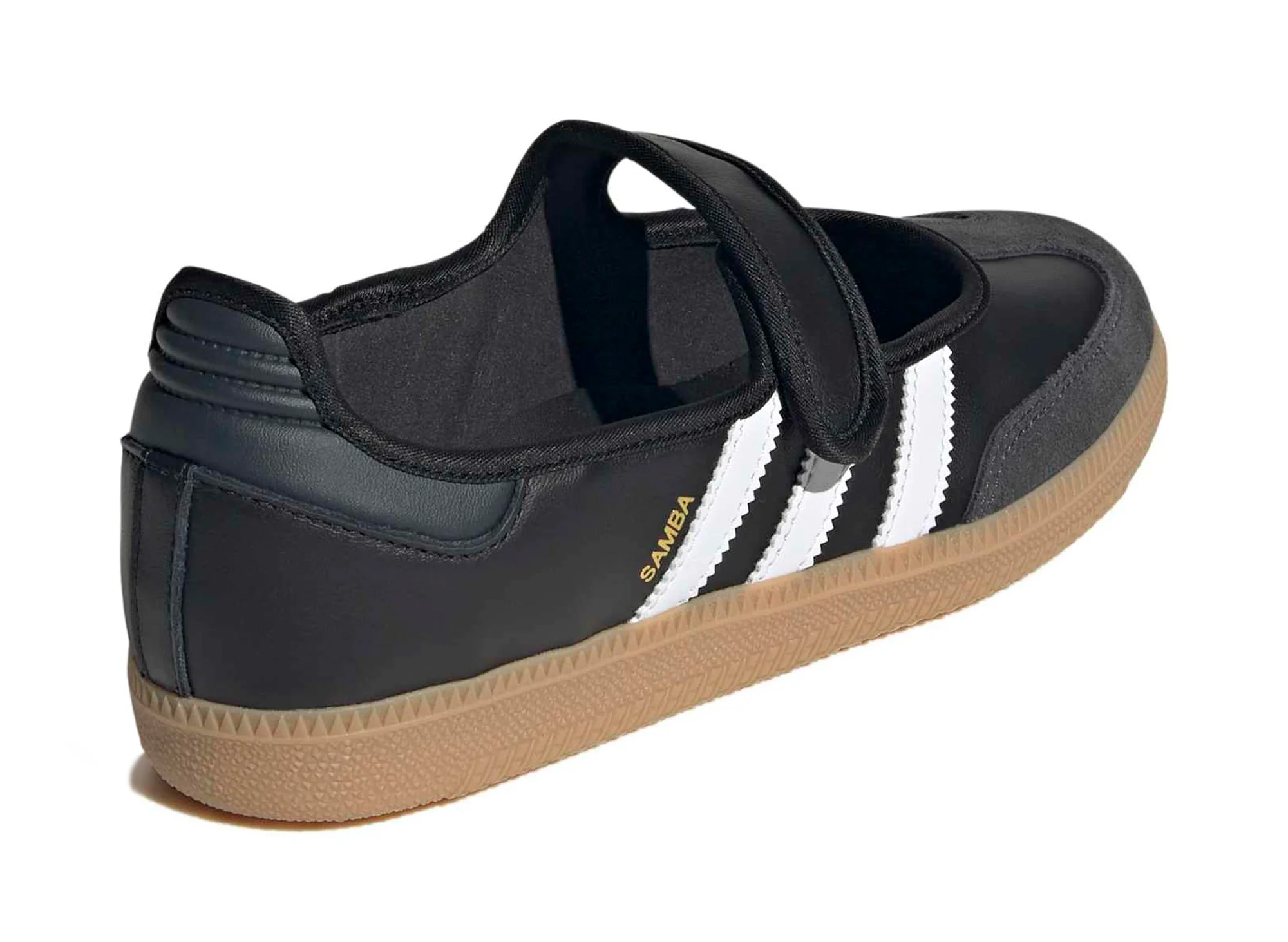 Women's Adidas Samba Jane in Footwear White / Core Black - Image 2