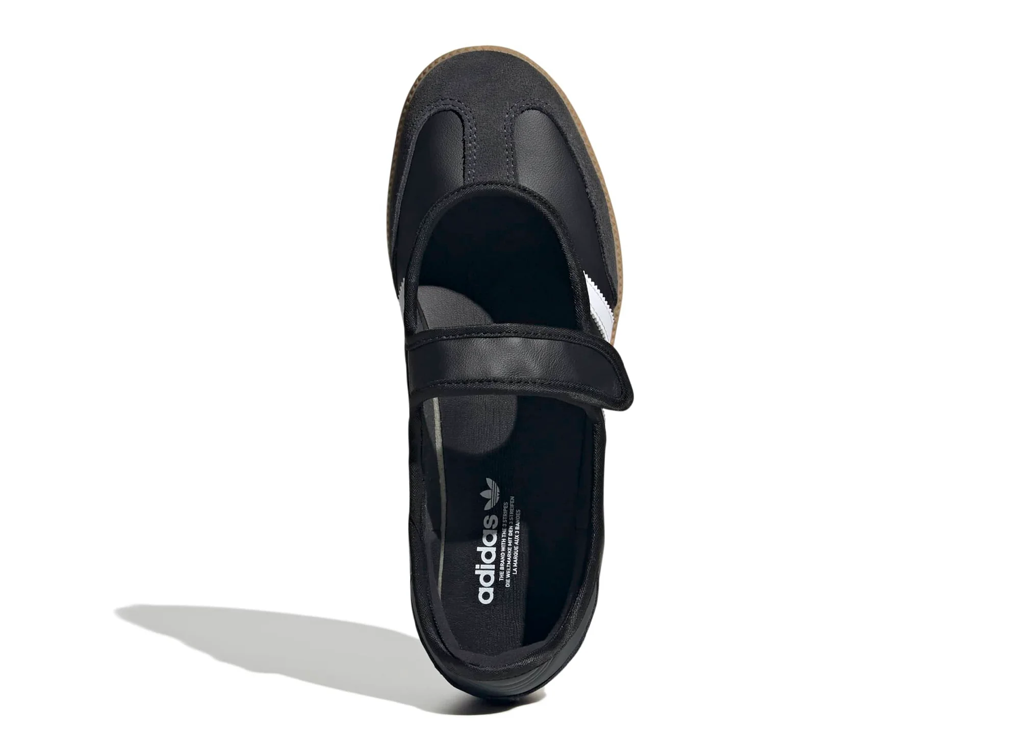 Women's Adidas Samba Jane in Footwear White / Core Black - Image 4