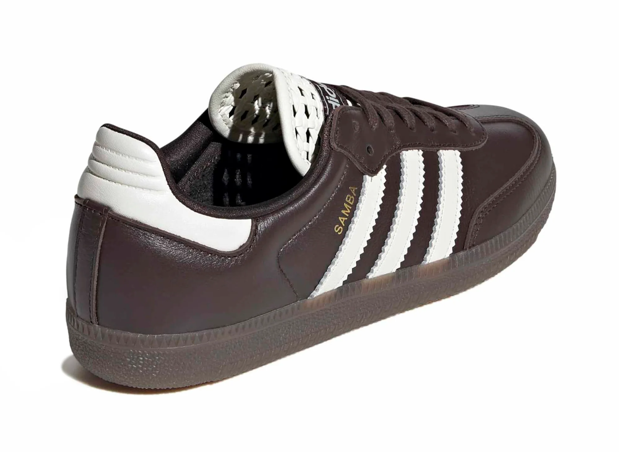Women's Adidas Samba OG in Aurora Coffee / Off White - Image 2