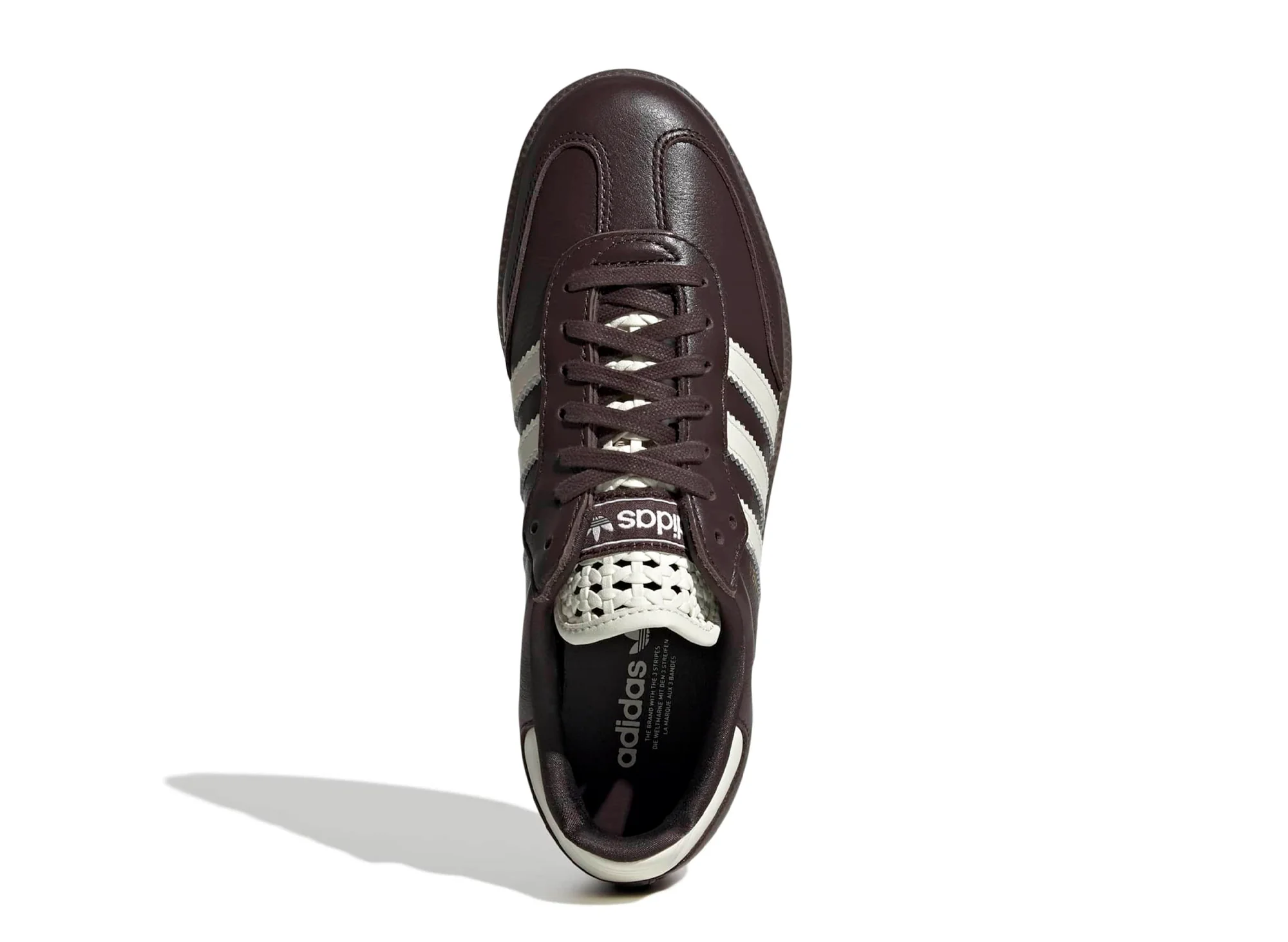 Women's Adidas Samba OG in Aurora Coffee / Off White - Image 4