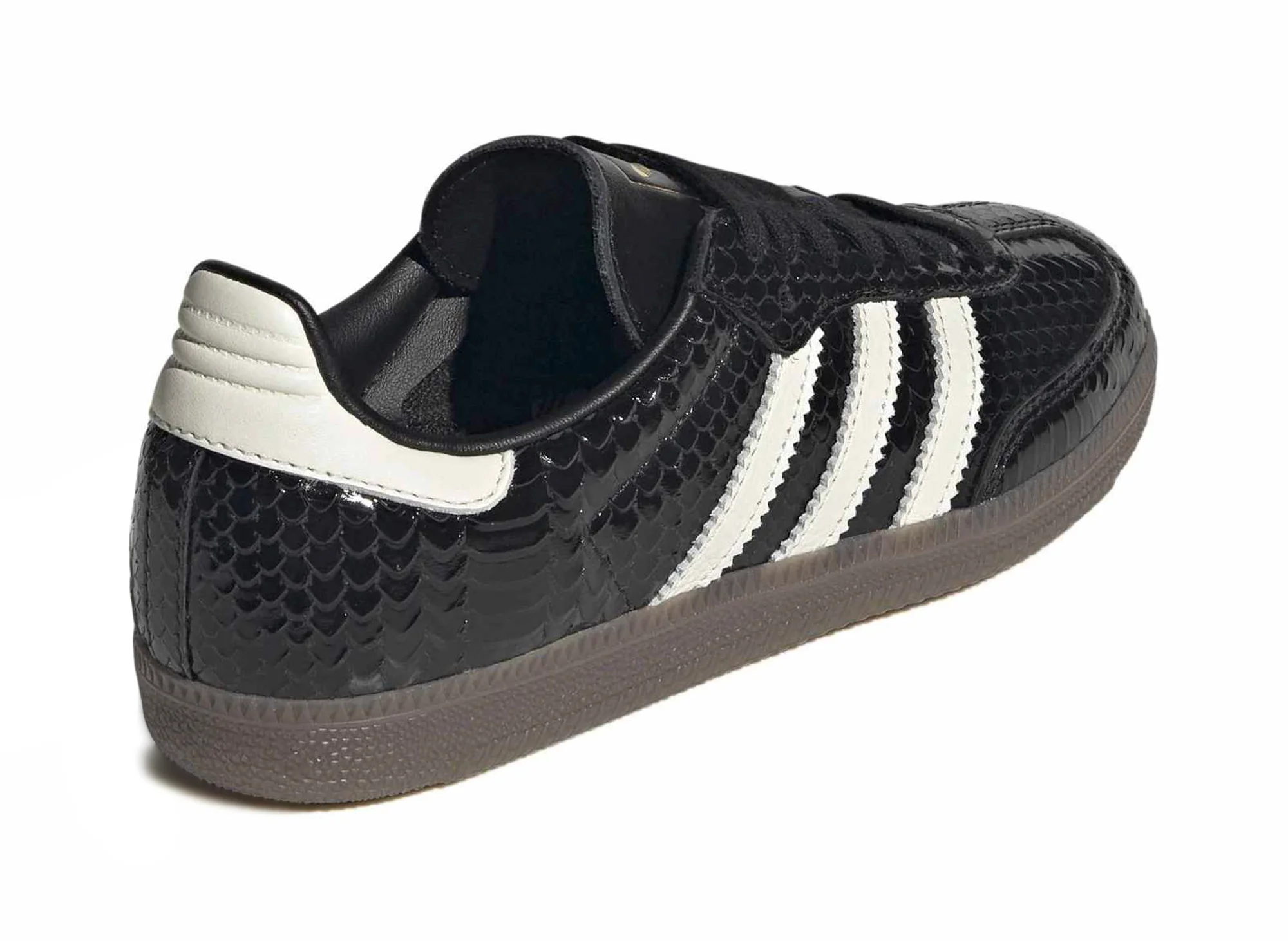 Women's Adidas Samba OG in Core Black / Off White - Image 2