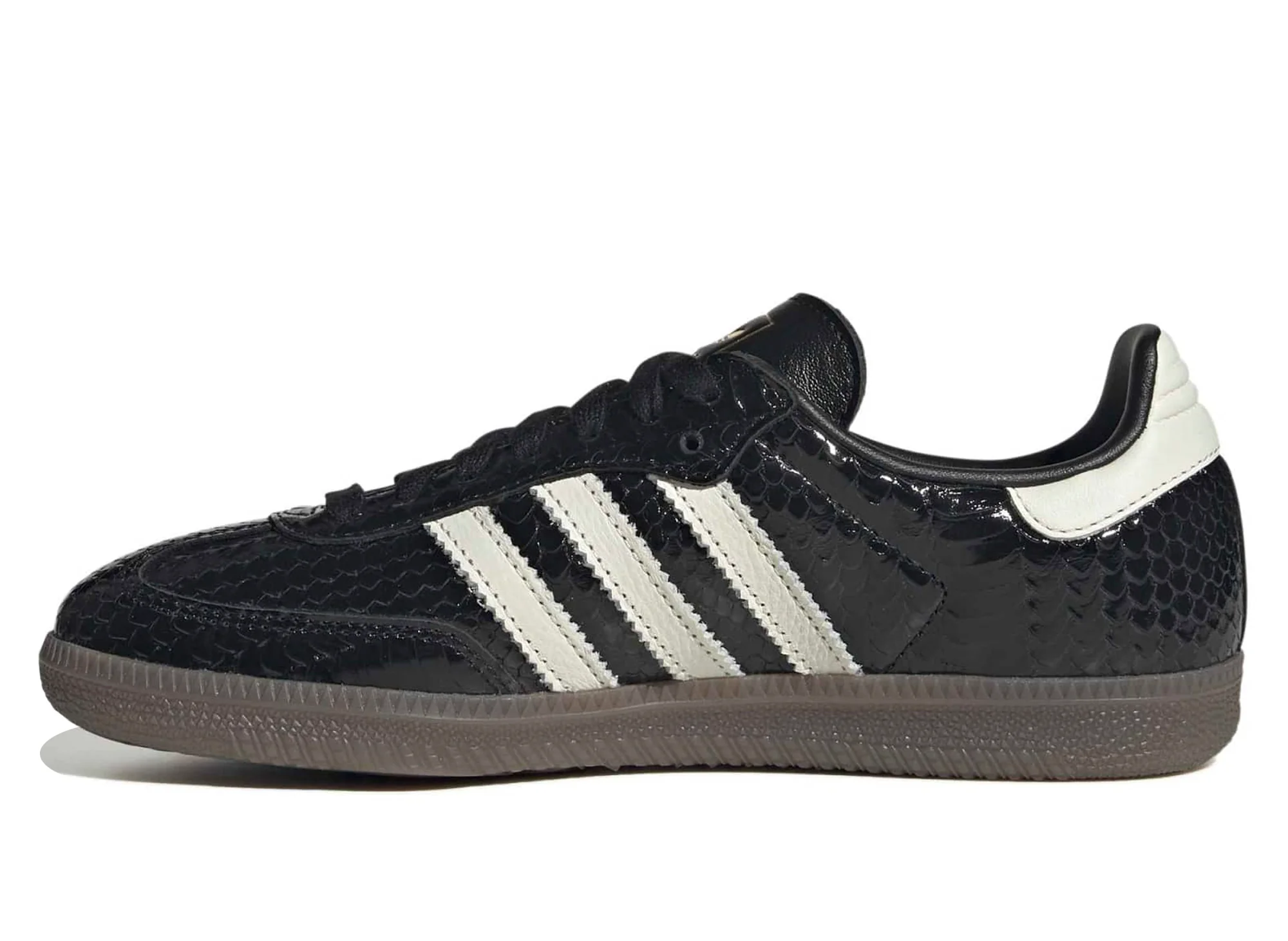 Women's Adidas Samba OG in Core Black / Off White - Image 3