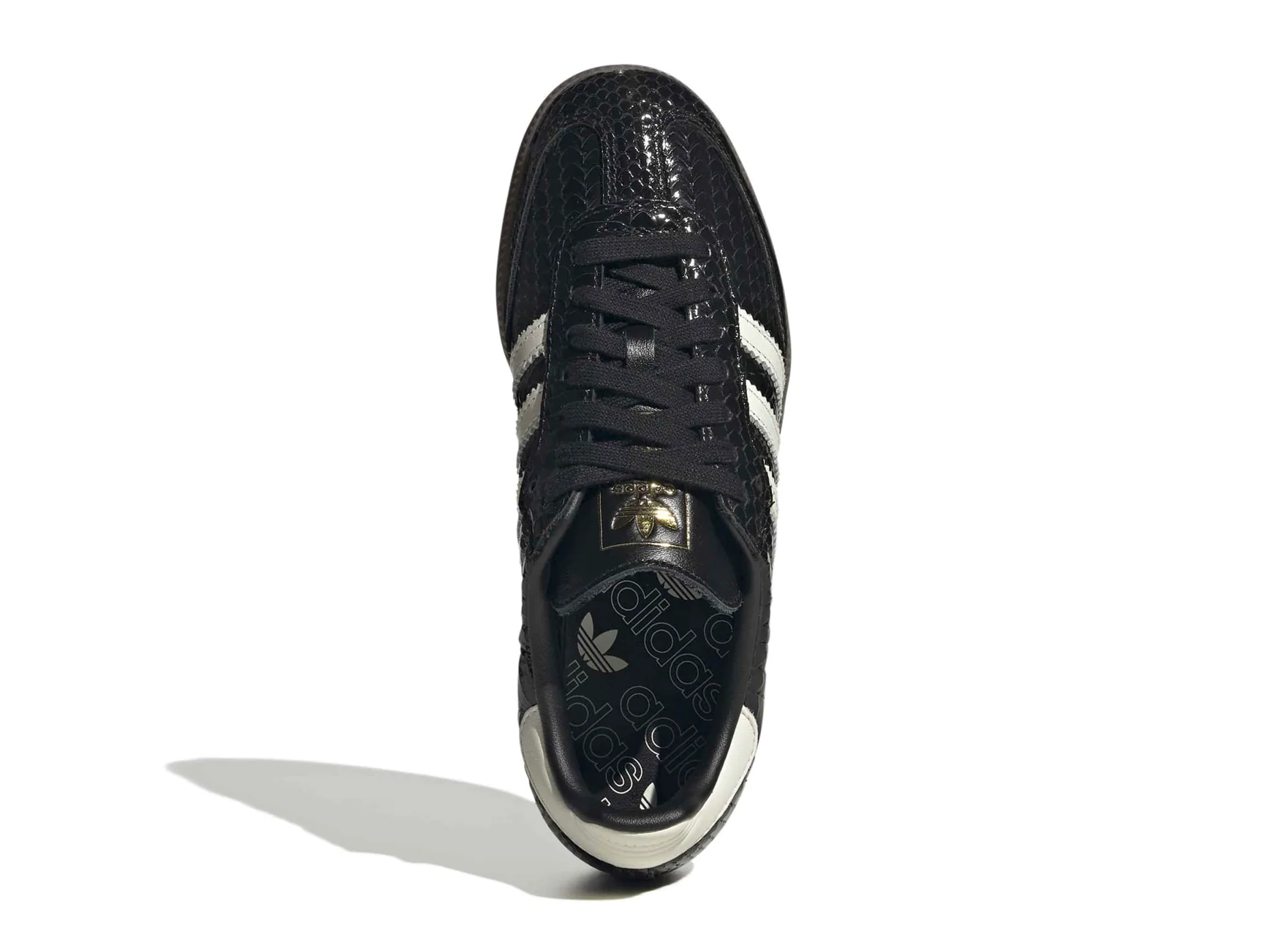 Women's Adidas Samba OG in Core Black / Off White - Image 4