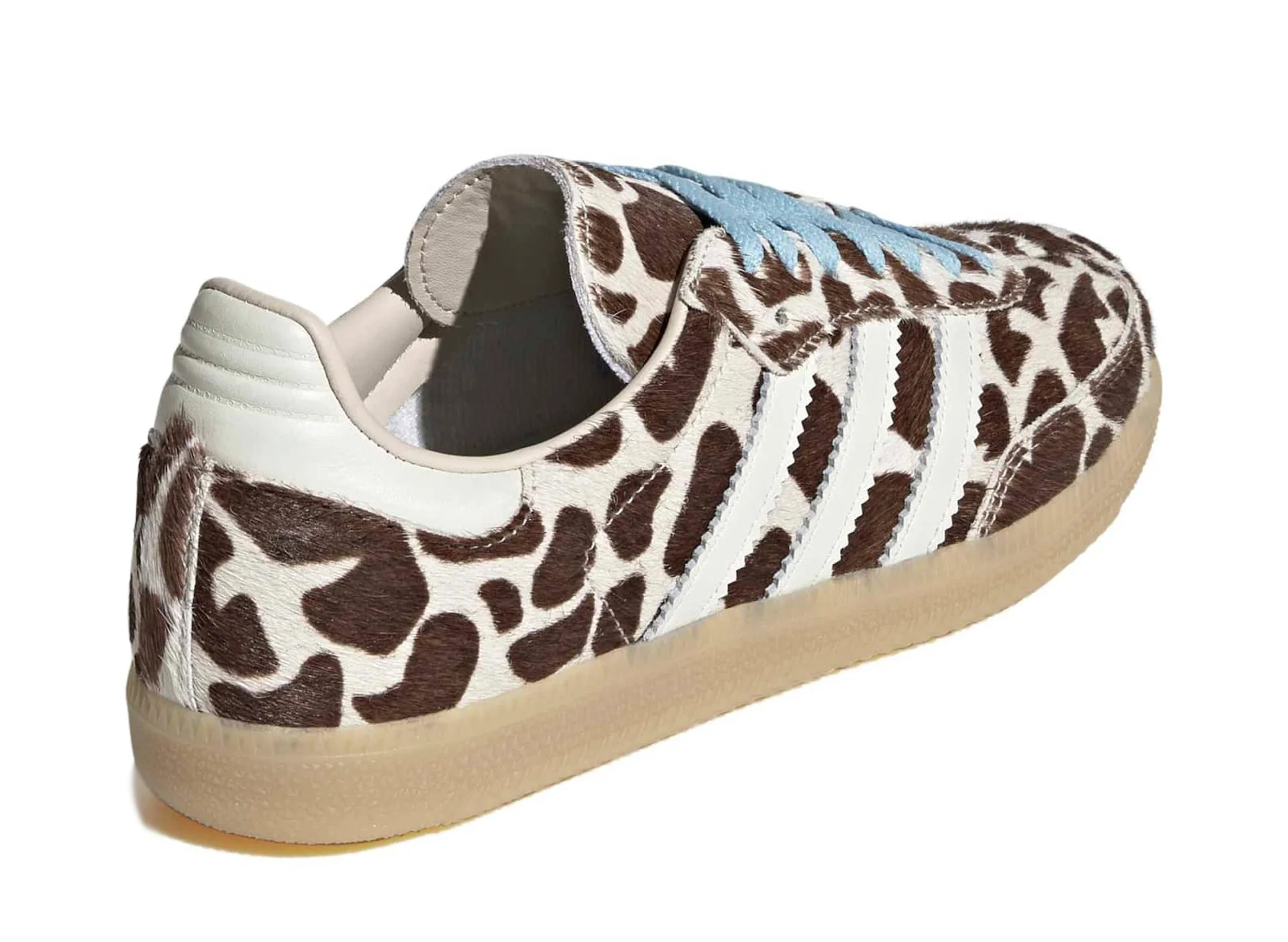 Women's Adidas Samba OG in Crystal Linen / Ivory - Image 2