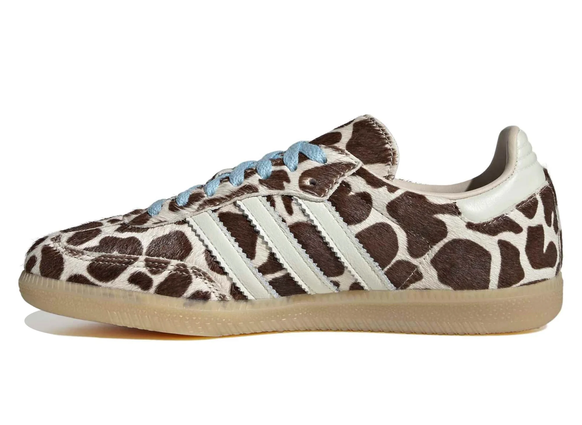 Women's Adidas Samba OG in Crystal Linen / Ivory - Image 3