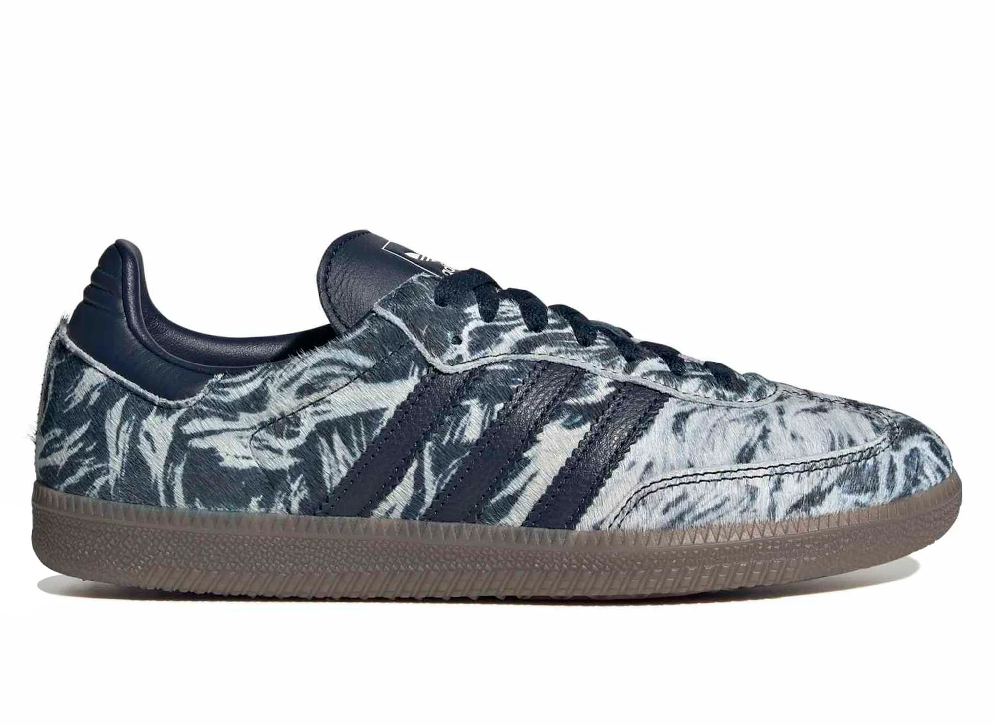 Women's Adidas Samba OG in Night Indigo / Off White
