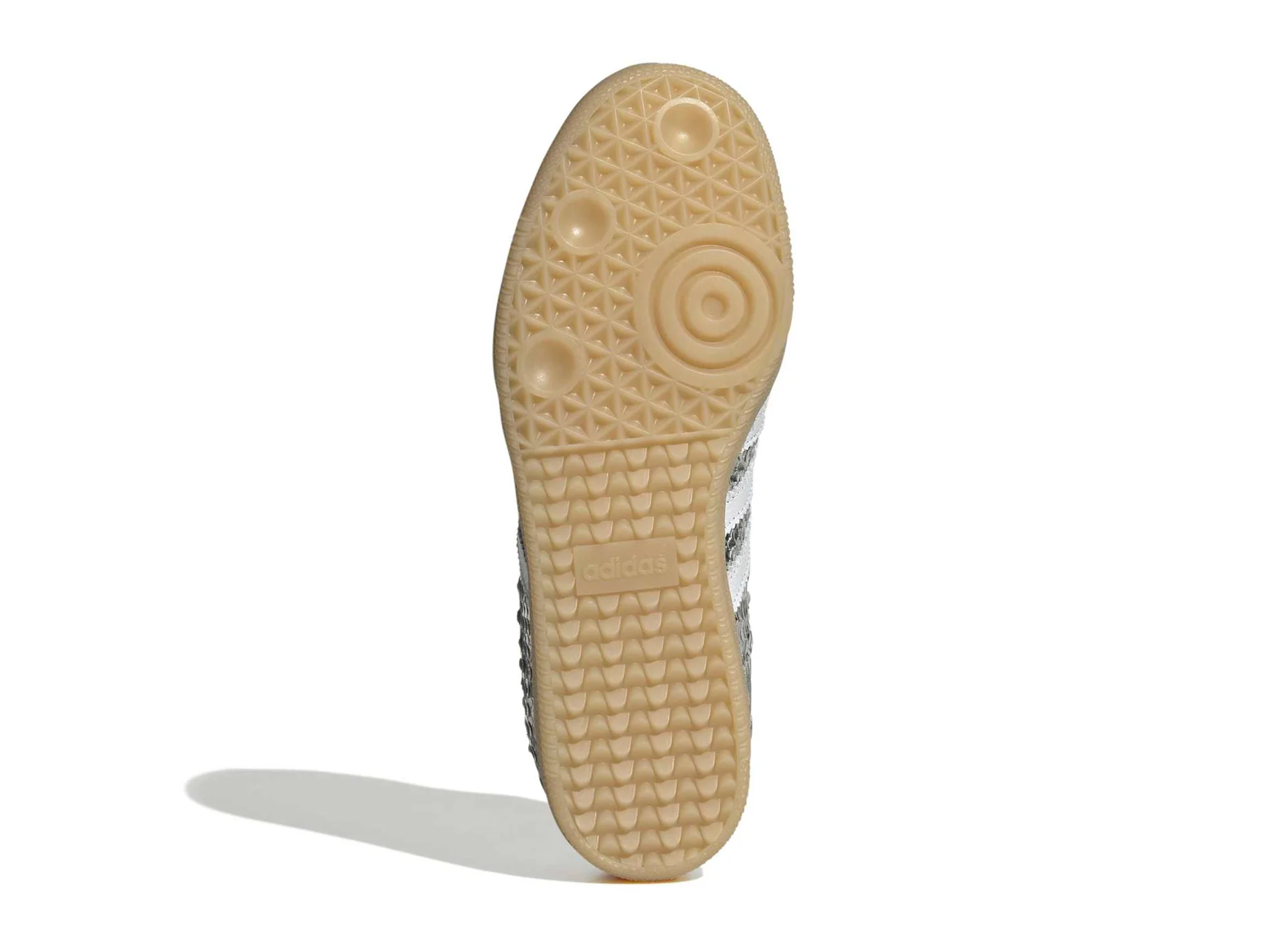 Women's Adidas Samba OG in Silver Metallic / White - Image 5