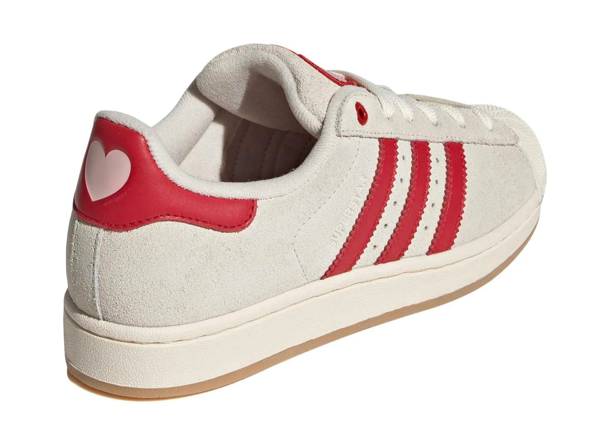 Women's Adidas Superstar II in Cream White - Image 2